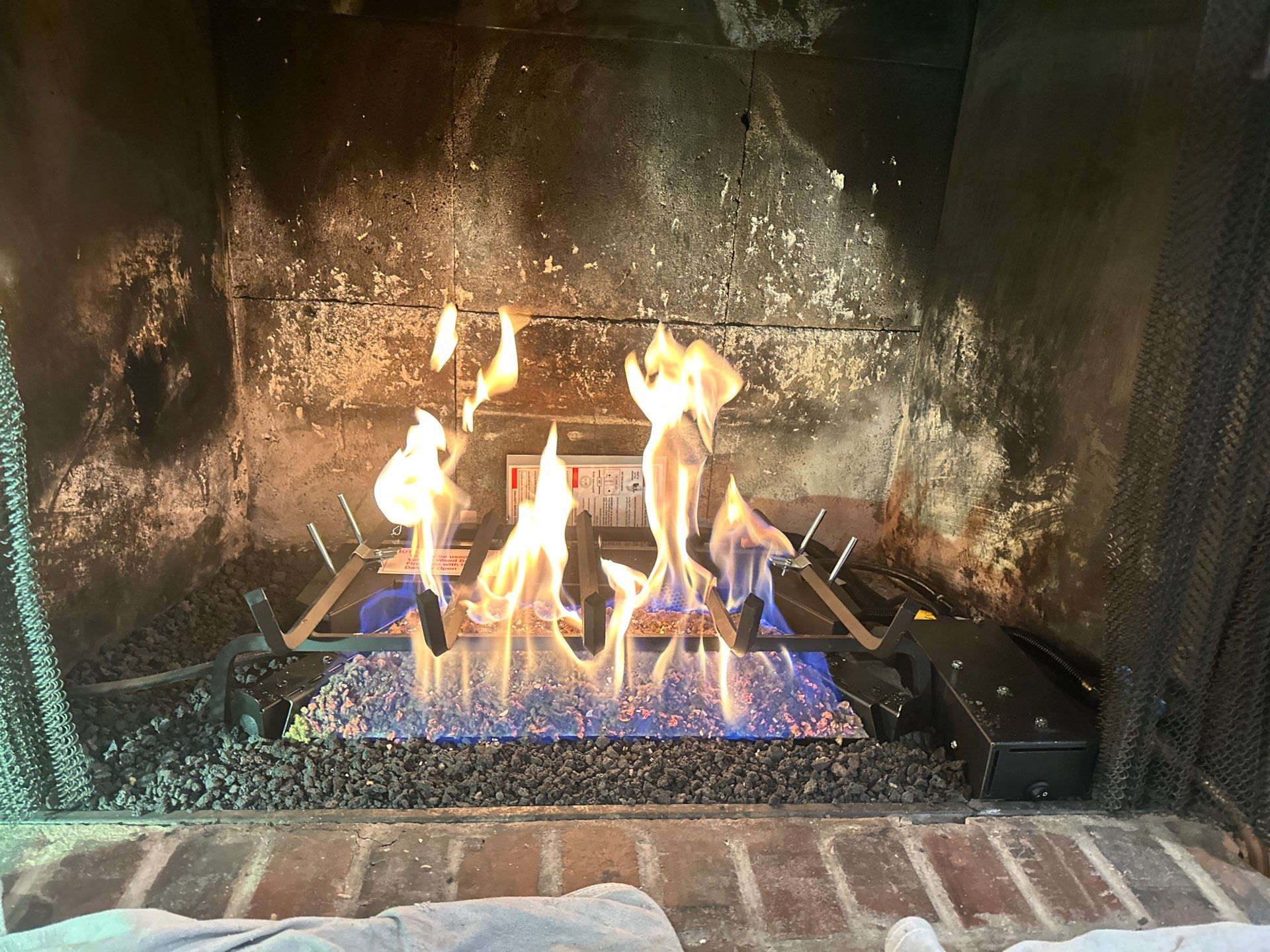 New Log Installation by Hearthmaster