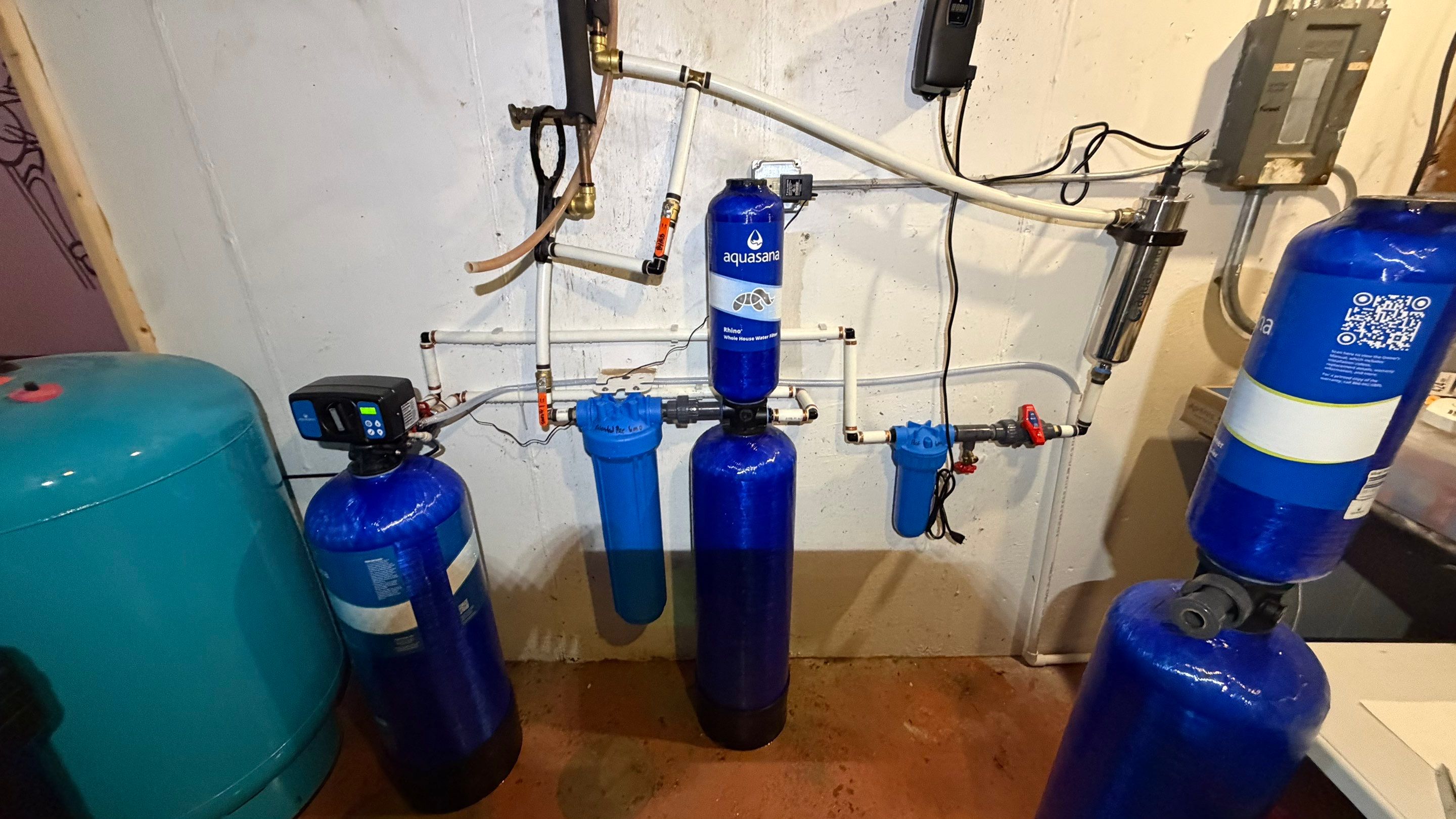 Aquasana Rhino Whole-House Water Filtration System Installation – Barrington, IL | GSHA Services, LTD by GSHA Services LTD