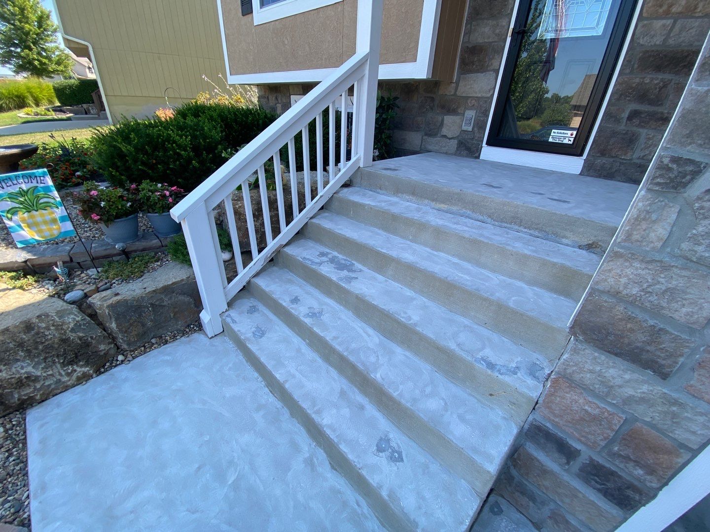 Garage & Patio using Trail Mix by Select Painting, Coatings & Garage Cabinets