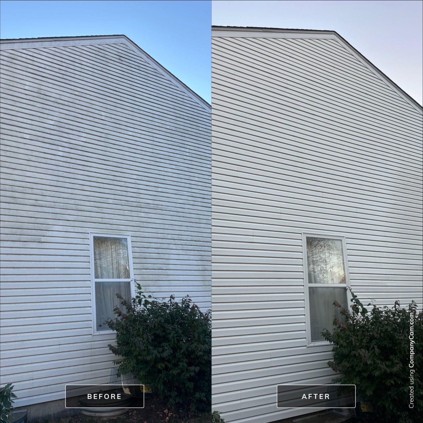 Project in South Elgin by Simmons Power & Soft Washing