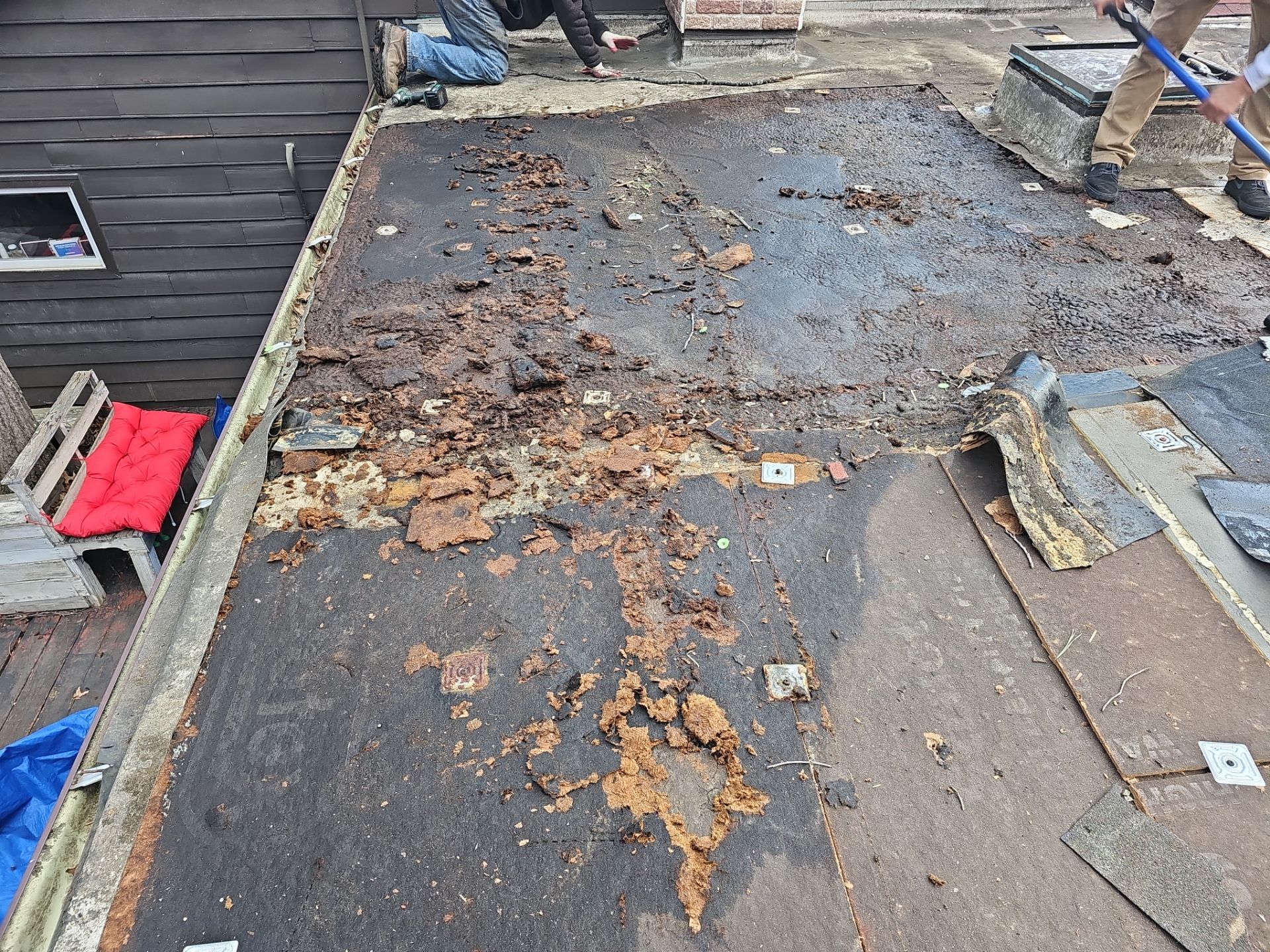 Flat Roof Replacement - EPDM by Winchester Roofing