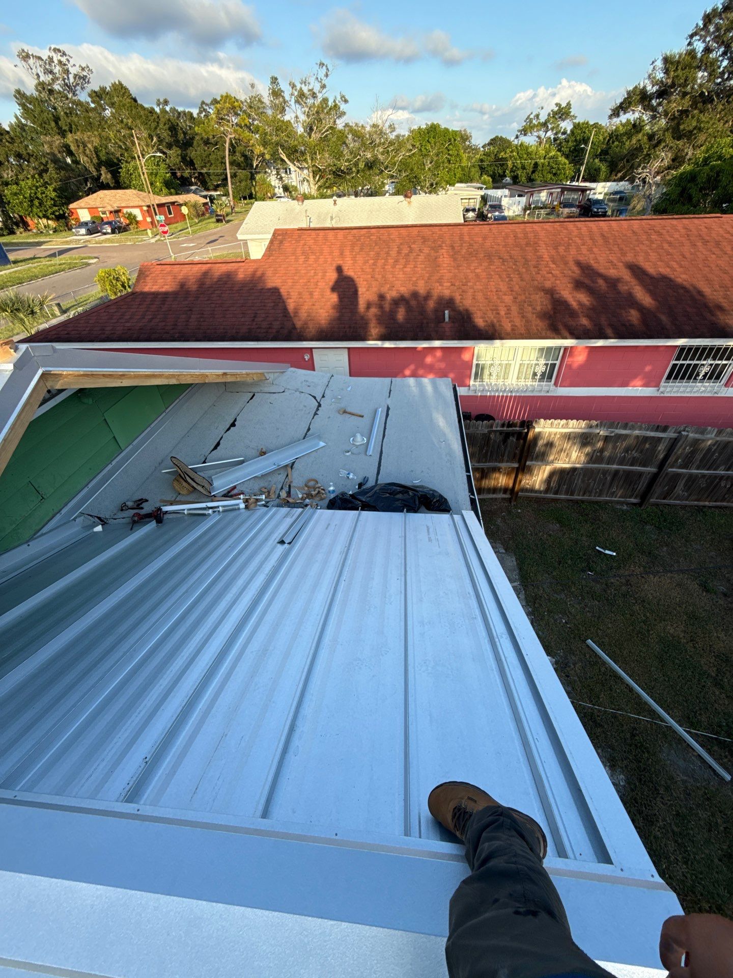Project in St. Petersburg 33711 by Mitchell Roofing Company LLC