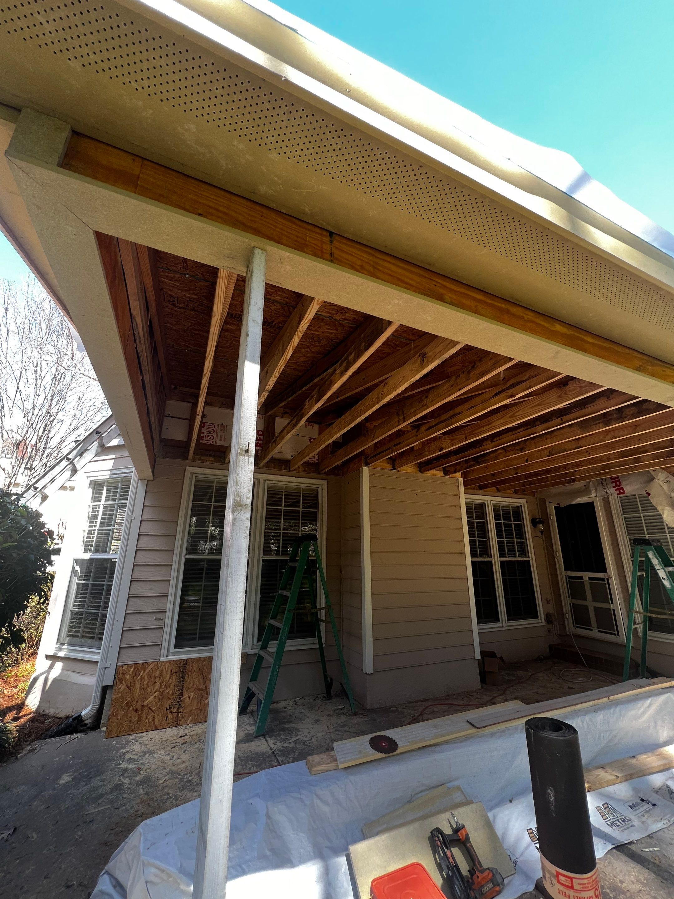 Custom Screened Porch and Multi-Level Wood Deck in Acworth by Swift Home Renovations