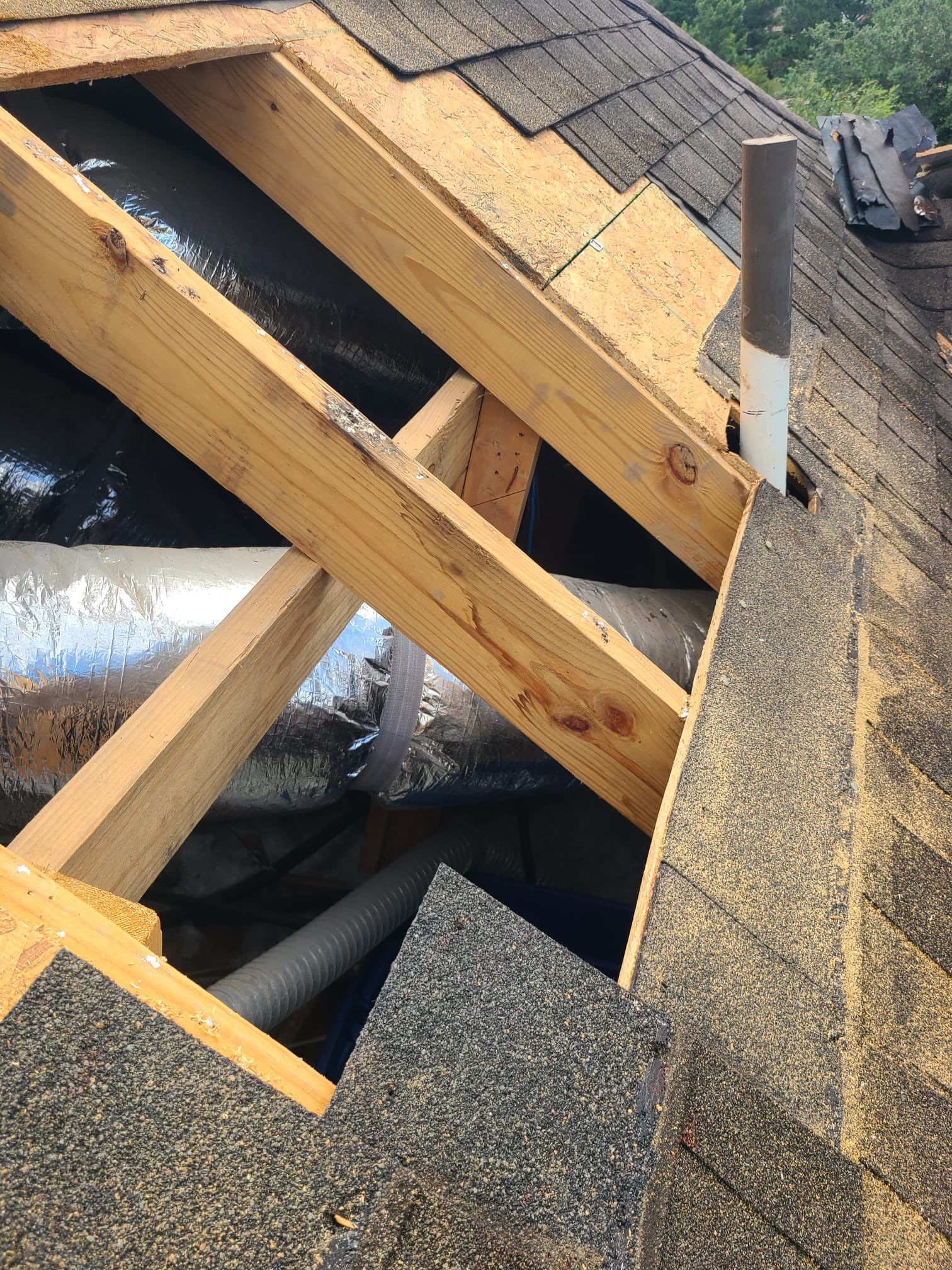 Residential Roofing Repair using Owen's Corning Duration (Lifetime) Shingles by Roof Repair Company