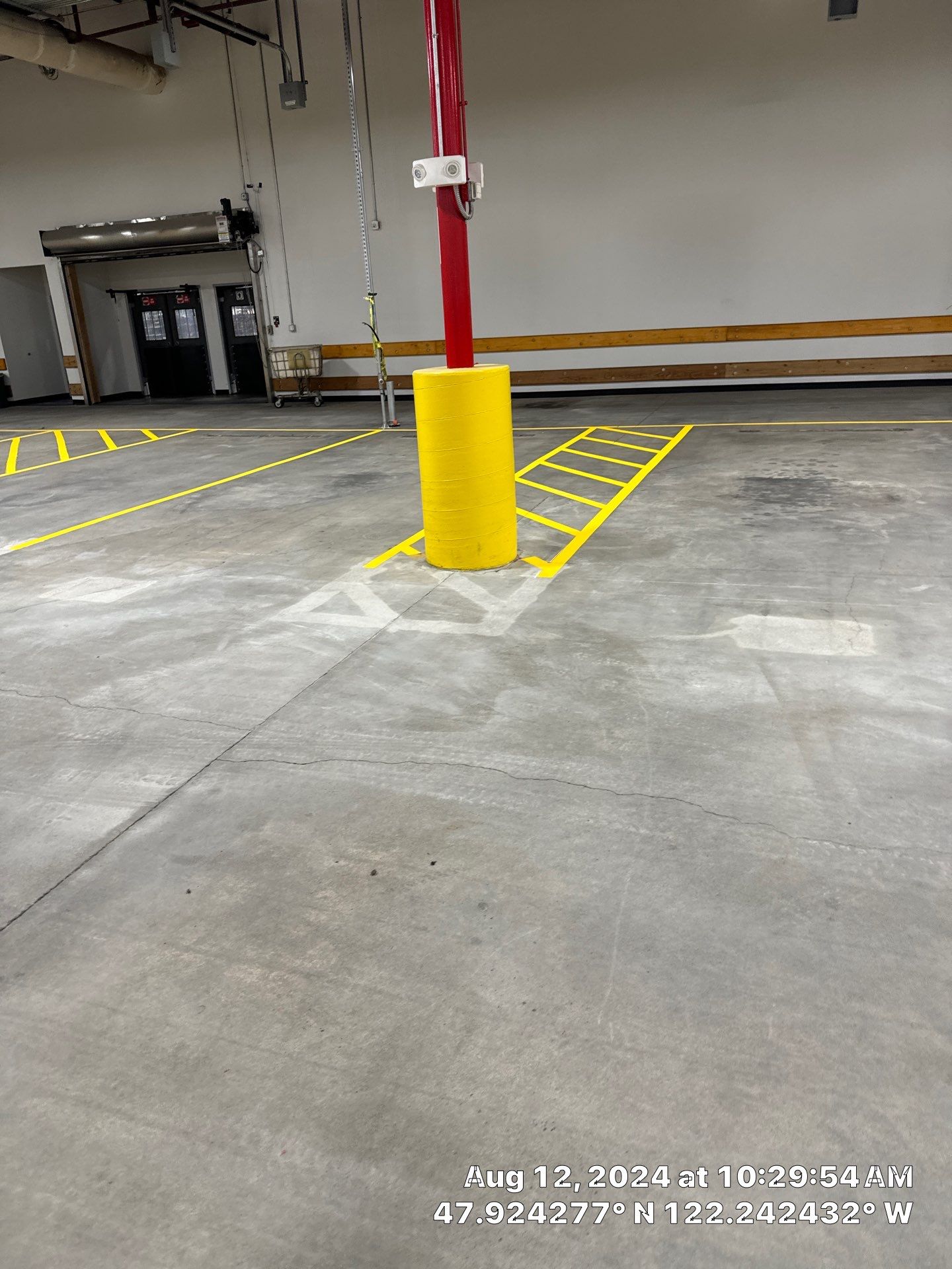 USPS Asphalt Patch Repair, Indoor Parking Lot Sandblast, Outdoor Parking Lot Sealcoating & Indoor/Outdoor Parking Lot Striping  by Jireh Asphalt & Concrete Inc 