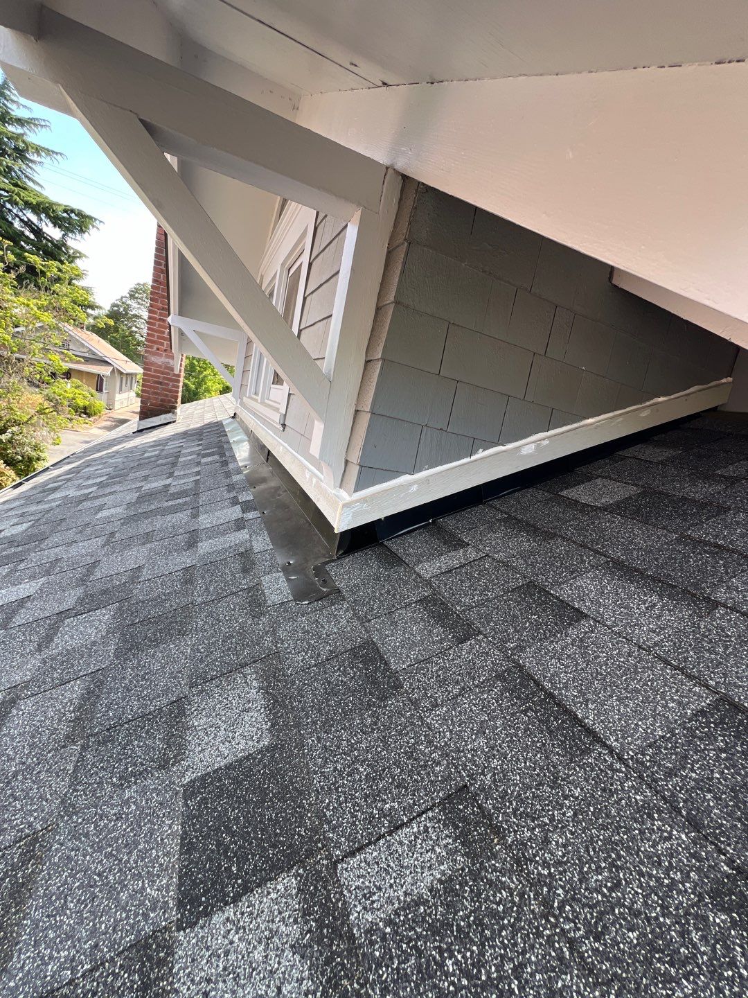 Residential Roofing Installation using IKO Dynasty (Color: Summit Grey) by Orezona Building & Roofing Company, Inc.