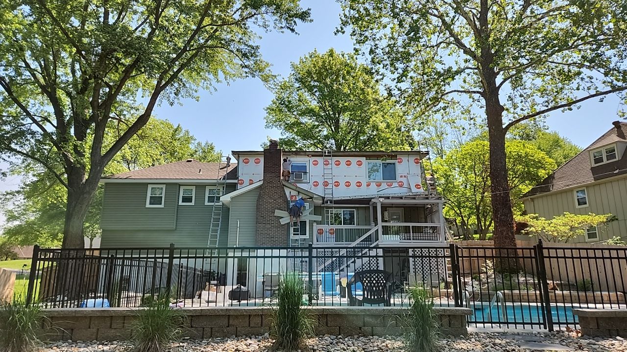 Siding Installation using Cypress by EEC Windows, Siding & Roofing