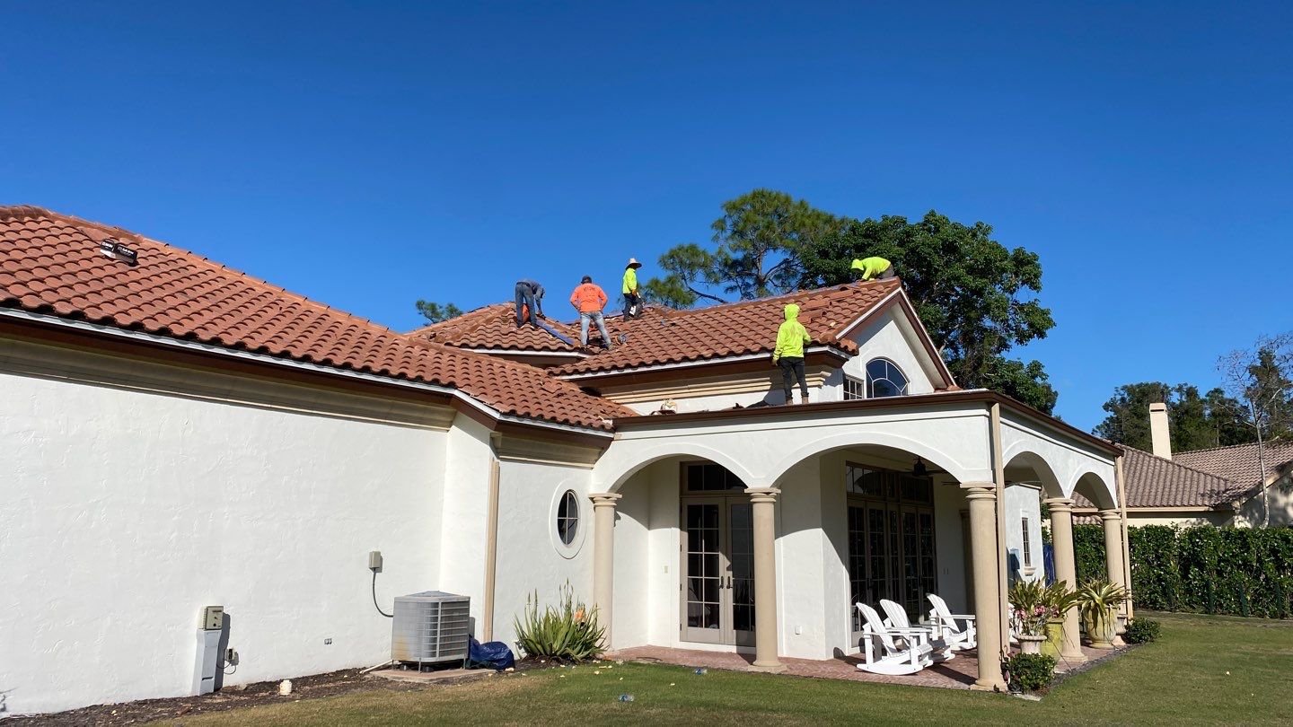 Residential Concrete Tile Replacement in Naples, FL by International Roofing