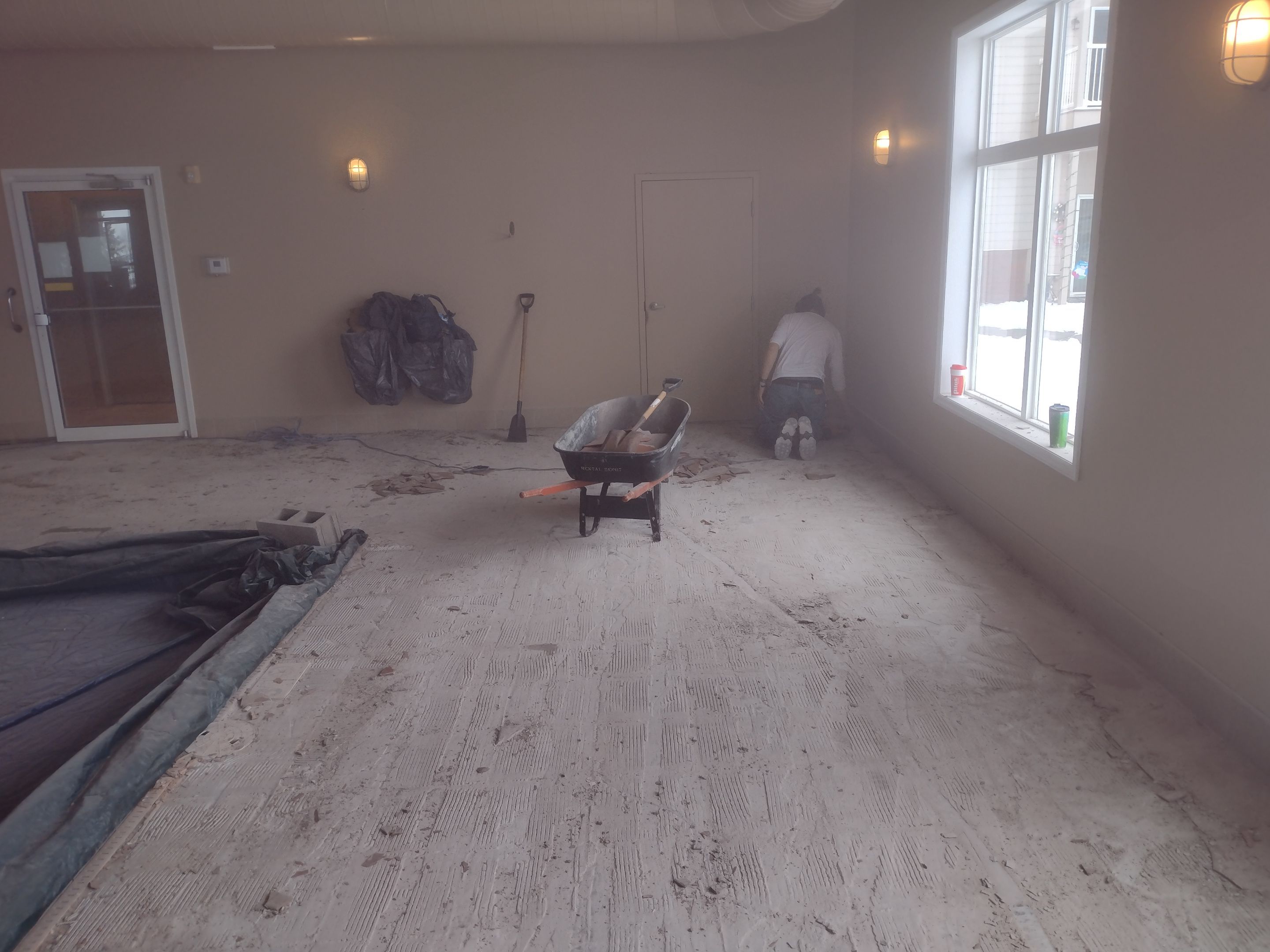 Pool Deck using Mount Everest by Select Painting, Coatings & Garage Cabinets