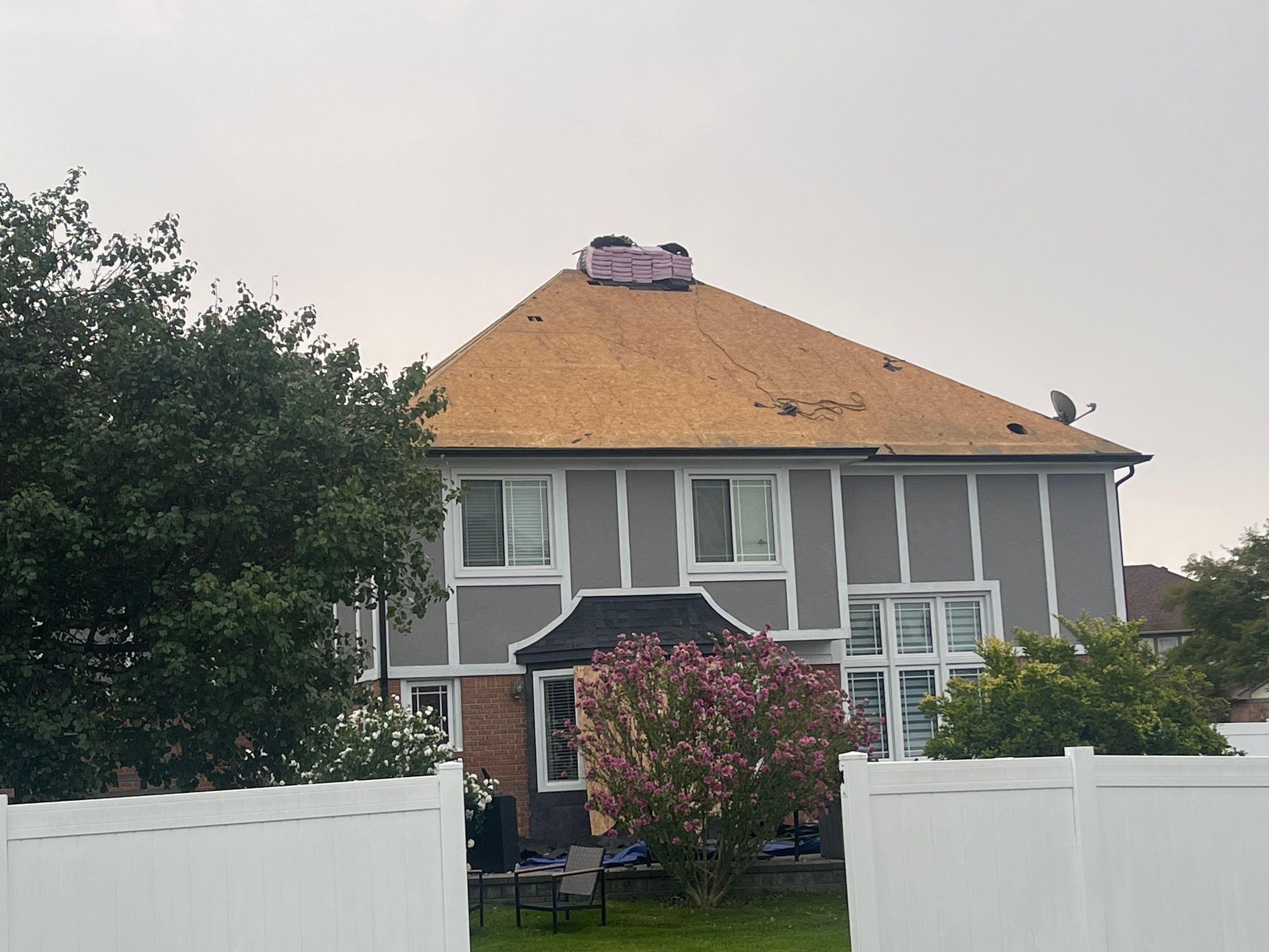 Residential Roofing Installation using Owens Corning Duration Onyx Black by JNR Roofing LLC