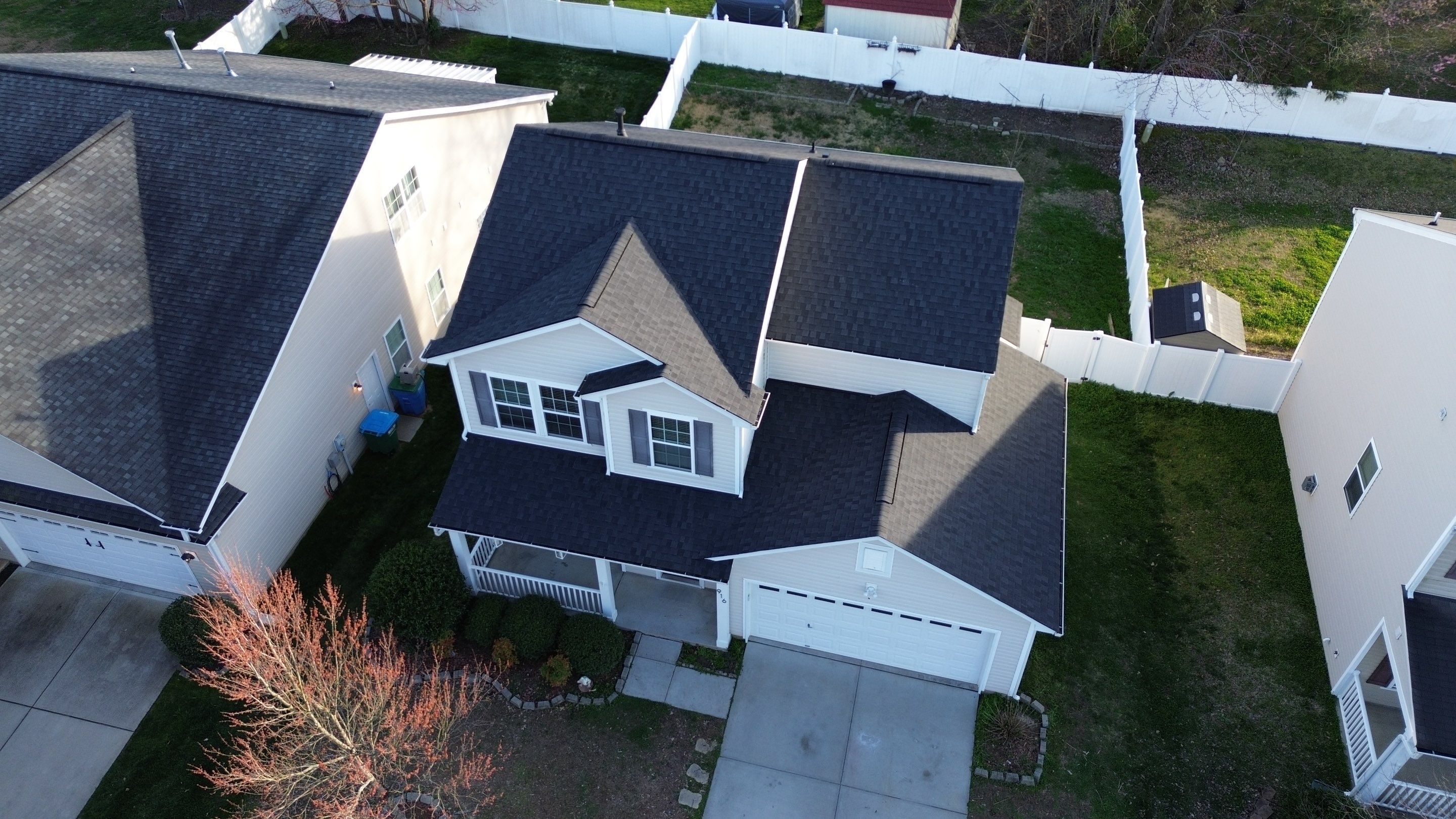 Roof replacement by hail damage by Just Brilliant Restoration JBR