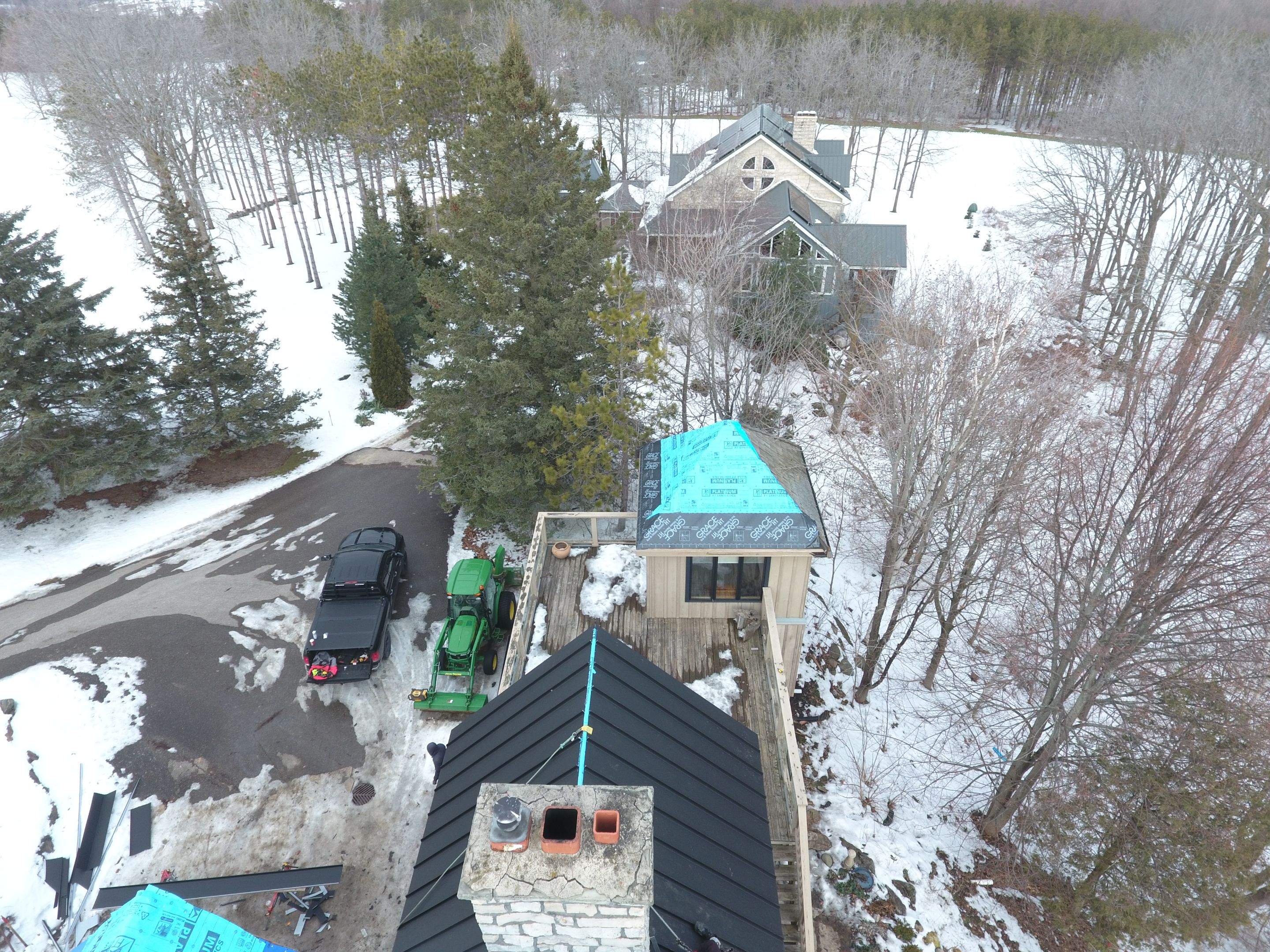 Residential Roofing Installation using 24 Ga Standing Seam Metal by Jay Carter Roofing & Sheet Metal