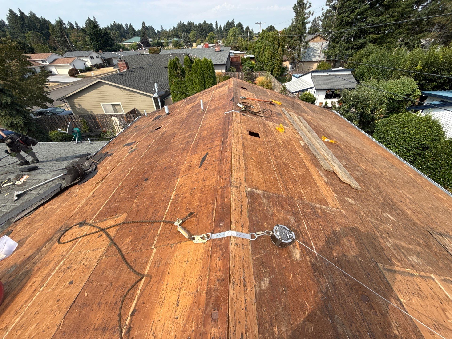 Project in Portland by Tom Leach Roofing