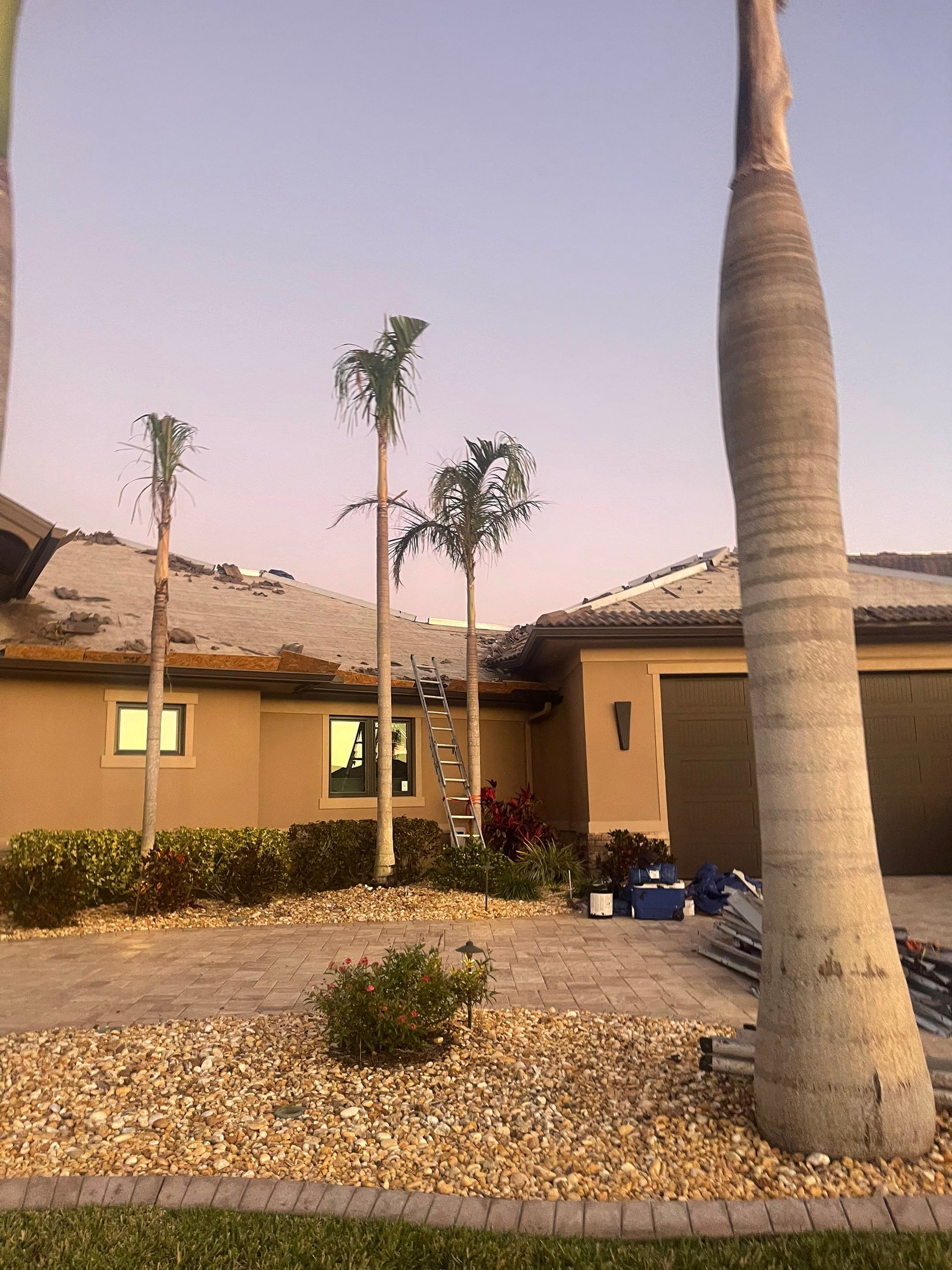 Residential Roofing Installation using Standing Seam Metal Roof in Cape Coral, FL by International Roofing