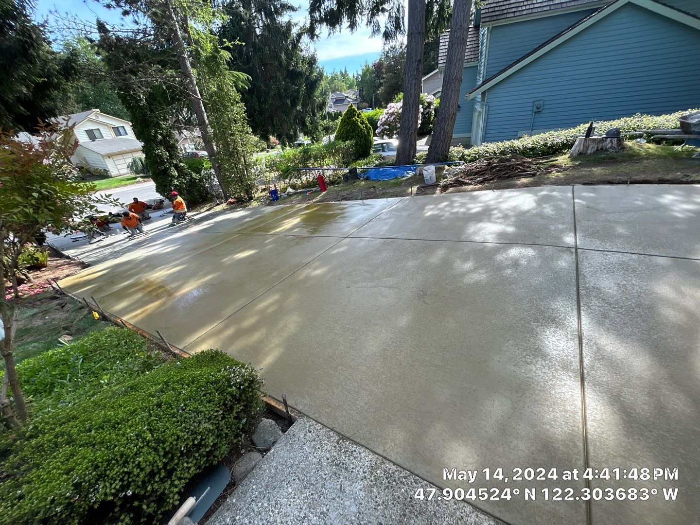 Debbie | Concrete Driveway by Jireh Asphalt & Concrete Inc 