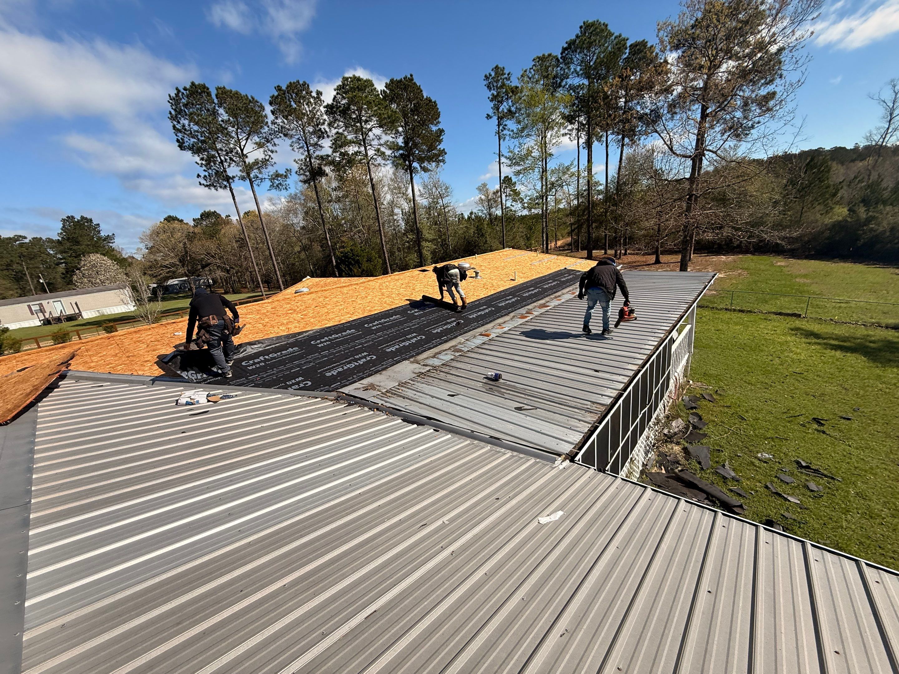 Asphalt Shingle Roof Replacement in Poplarville by Frontline Roofing