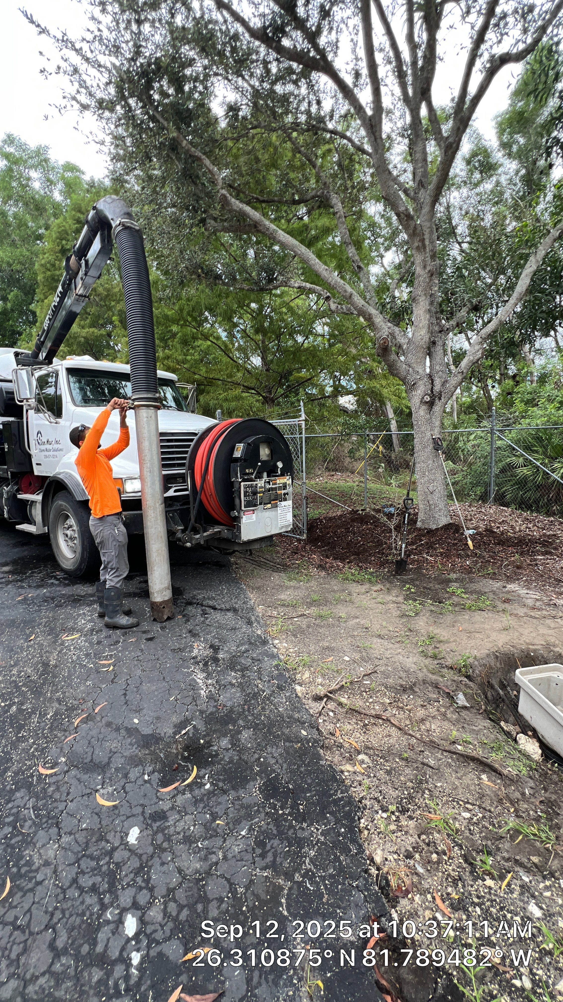 Rail Head Blvd Commercial Complex Stormwater Maintenance by Don Mar, Inc. Storm Water Solutions