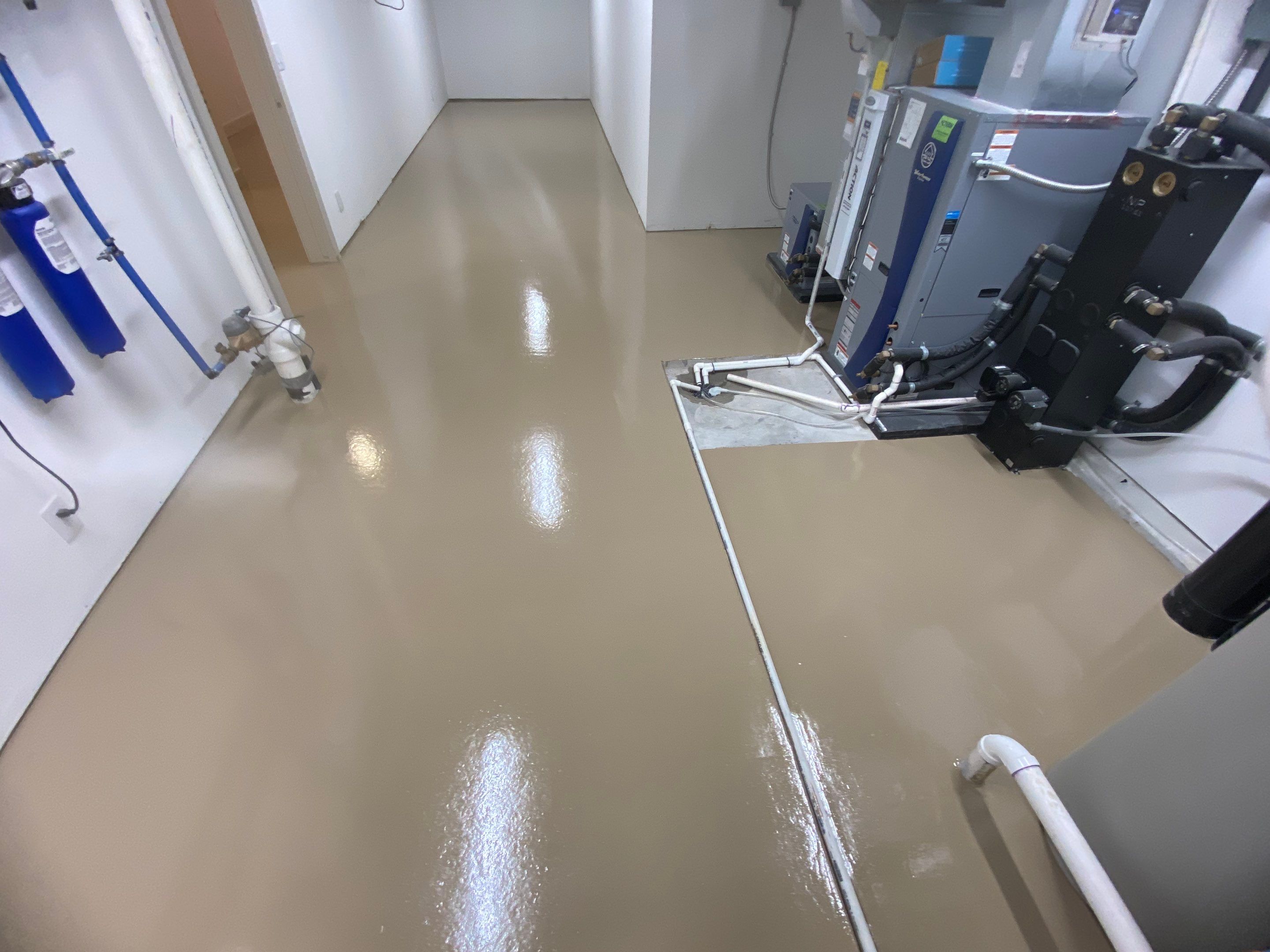 Solid Color  Tan by Granite Garage Floors