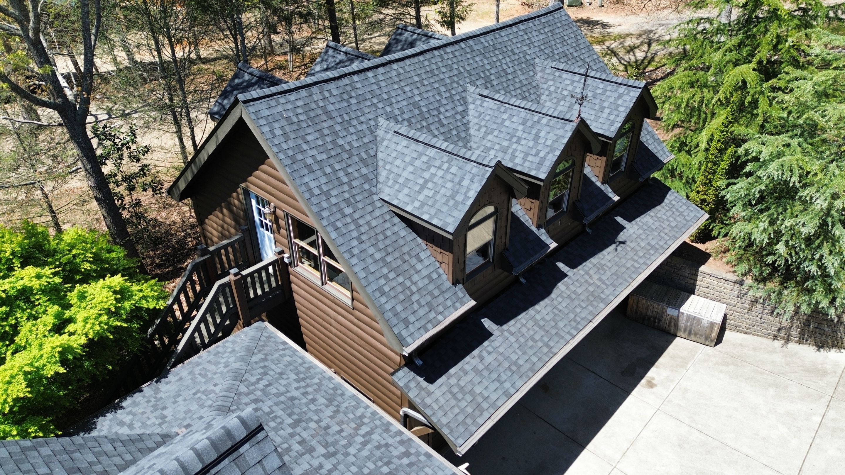 Blairsville, GA Roof Replacement CertainTeed Landmark Pro Max Def Moire Black by Reset Roofing