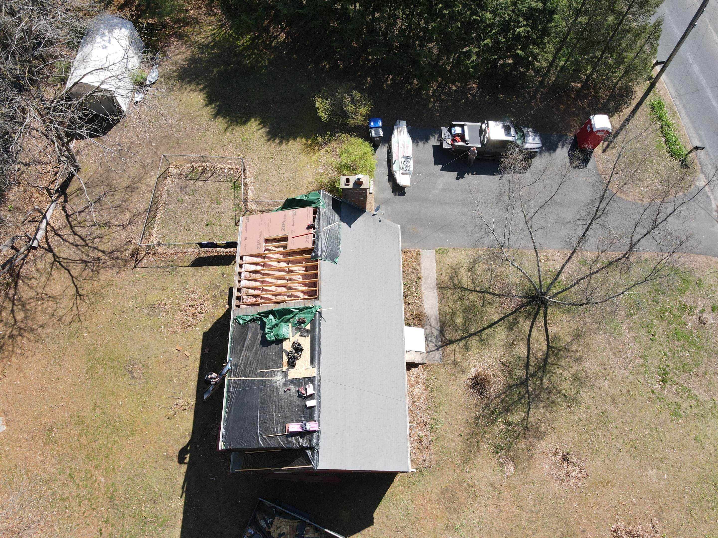 Tree Damage/Roof Repair by Chagnon Building & Remodeling LLC