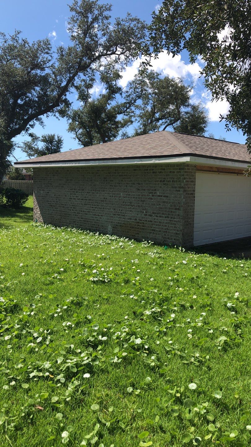Seamless Gutter Installation using White K-Style Gutters by Gutter Professors