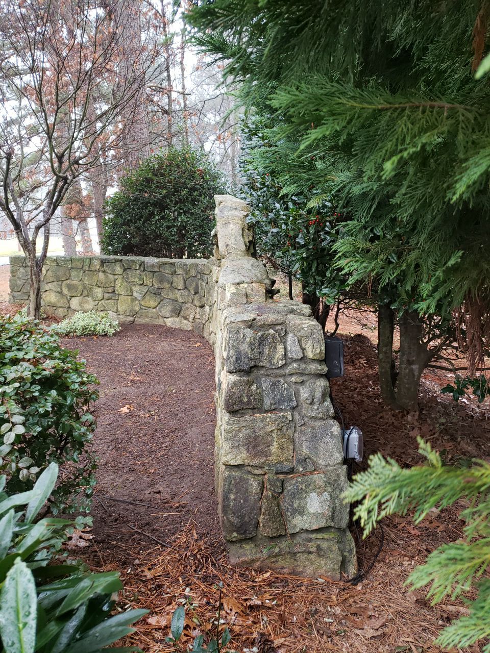 Neighberhood entrance sign cleaing using cleaner by G&H Home Tech Pros LLC