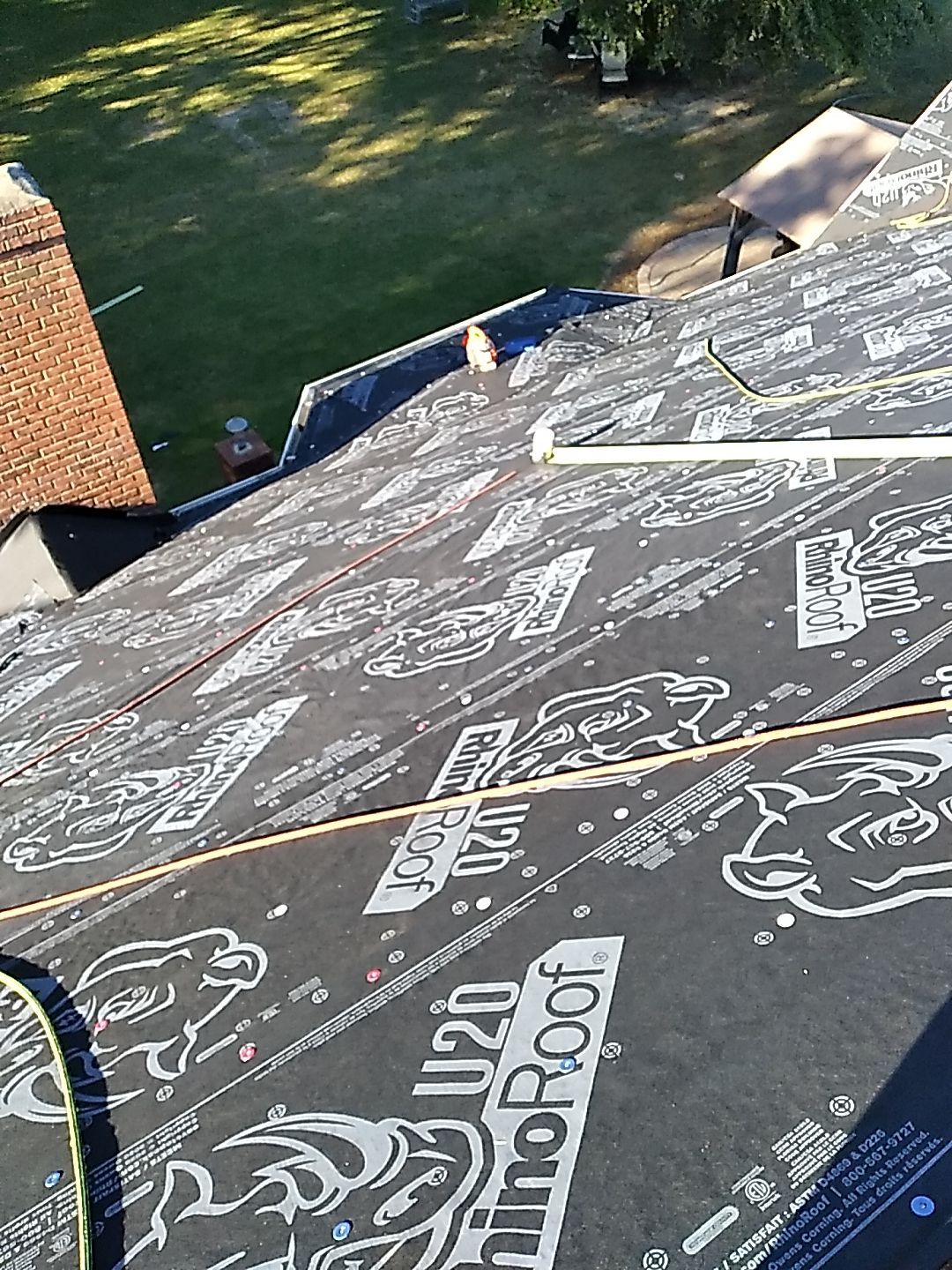 Residential Roofing Installation using Owens Corning Oakridge- Williamsburg Gray by Indigo State Roofing
