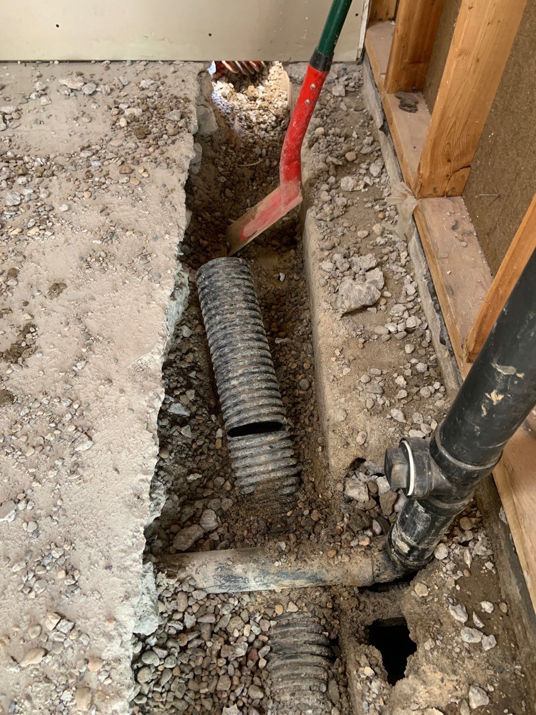 Correcting an Improper Installation for Alan in Chanhassen by Waterproofing Northeast