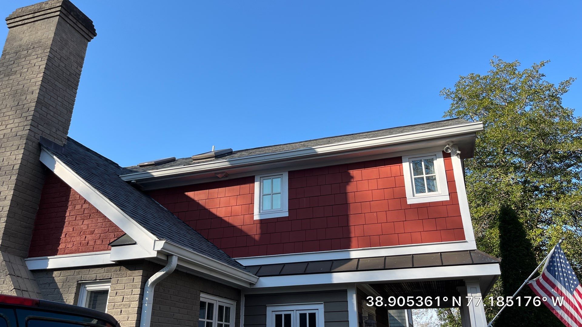 Residential Roofing Installation using CertainTeed Landmark, Colonial Slate by RJC General Construction, LLC.
