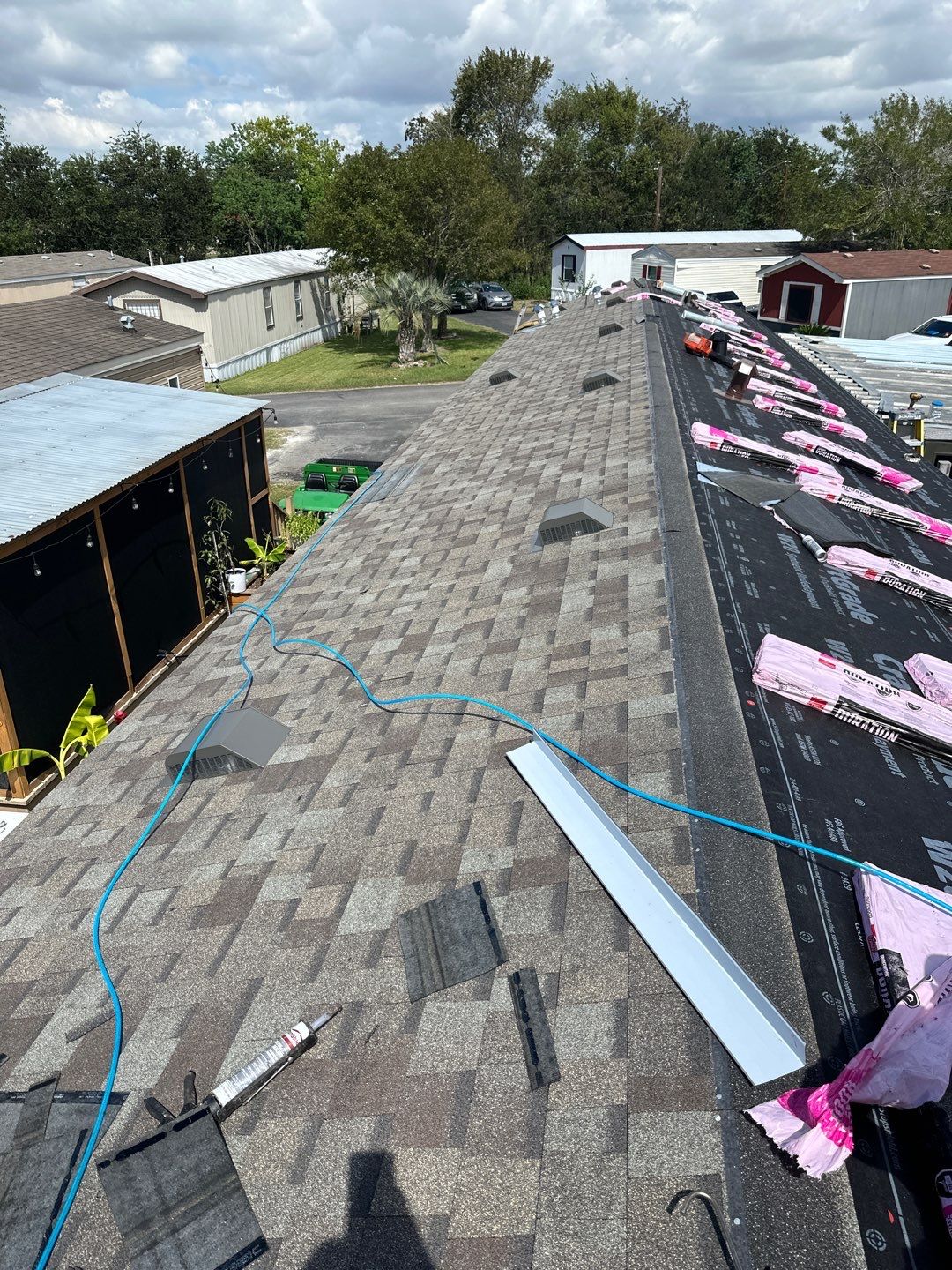 Residential Roofing Repair using Owen's Corning Duration (Lifetime) Shingles by Roof Repair Services LLC