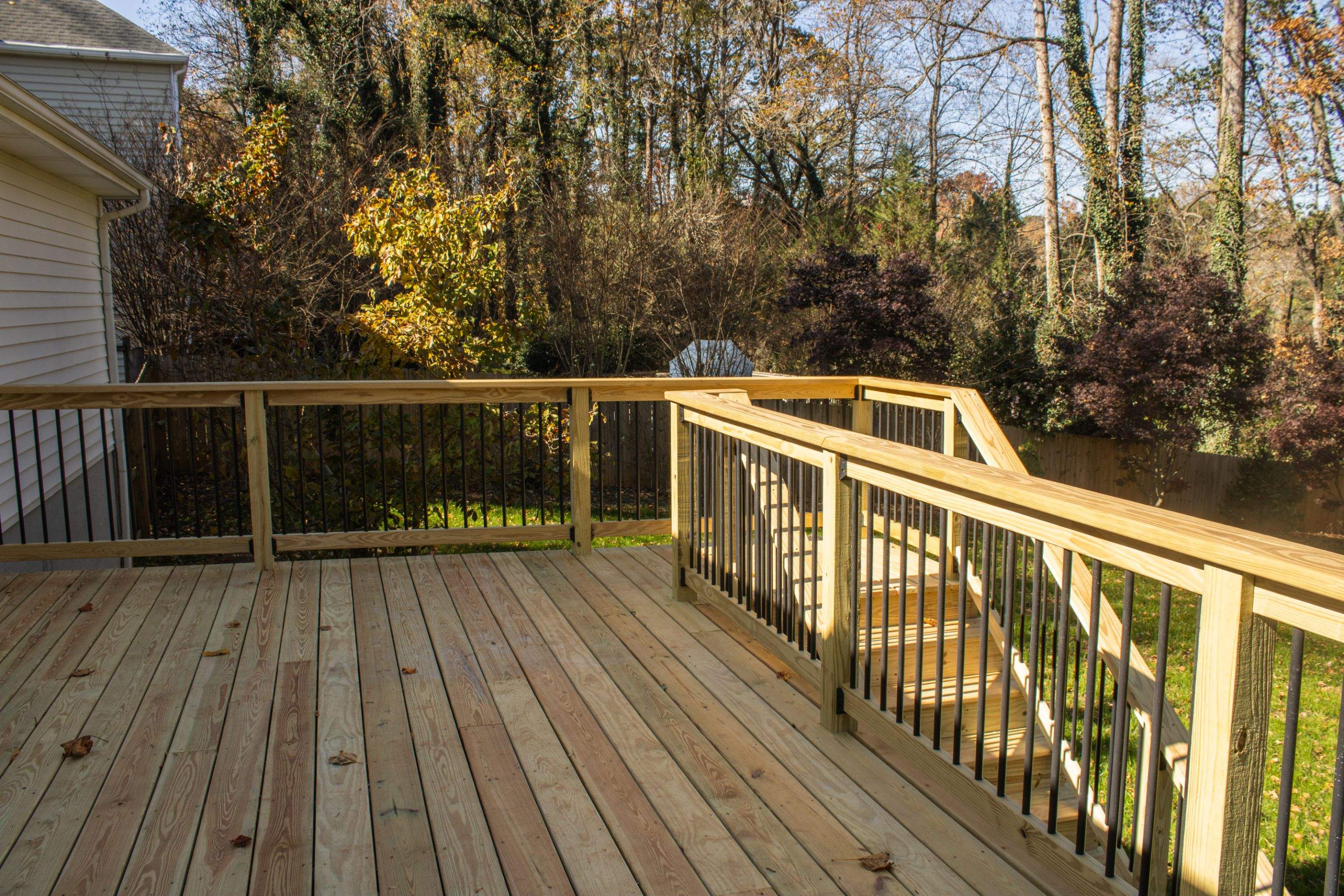 Deck Resurface using Pressure Treated Pine in Lilburn, GA by Nelson Exteriors