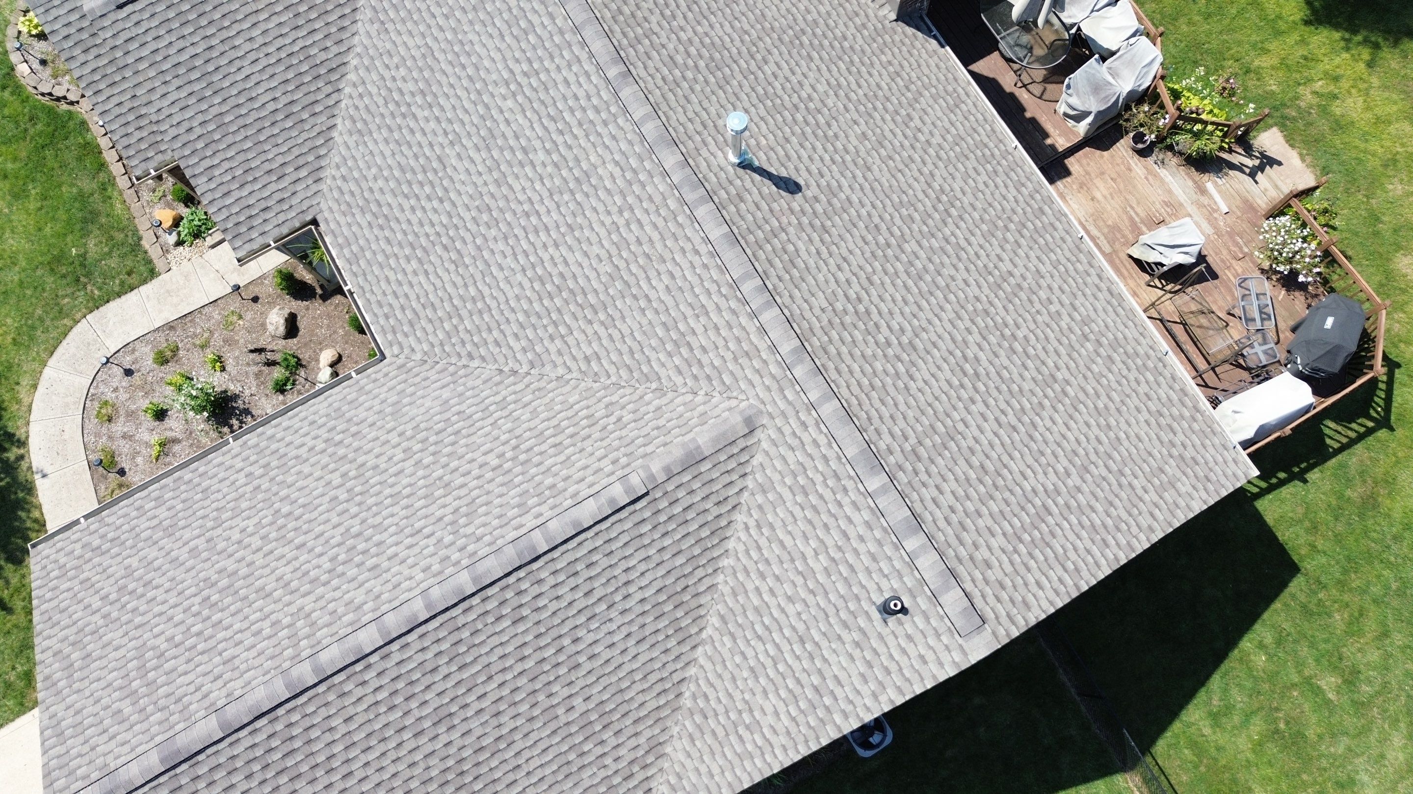 Project in Greenwood by Moss Roofing