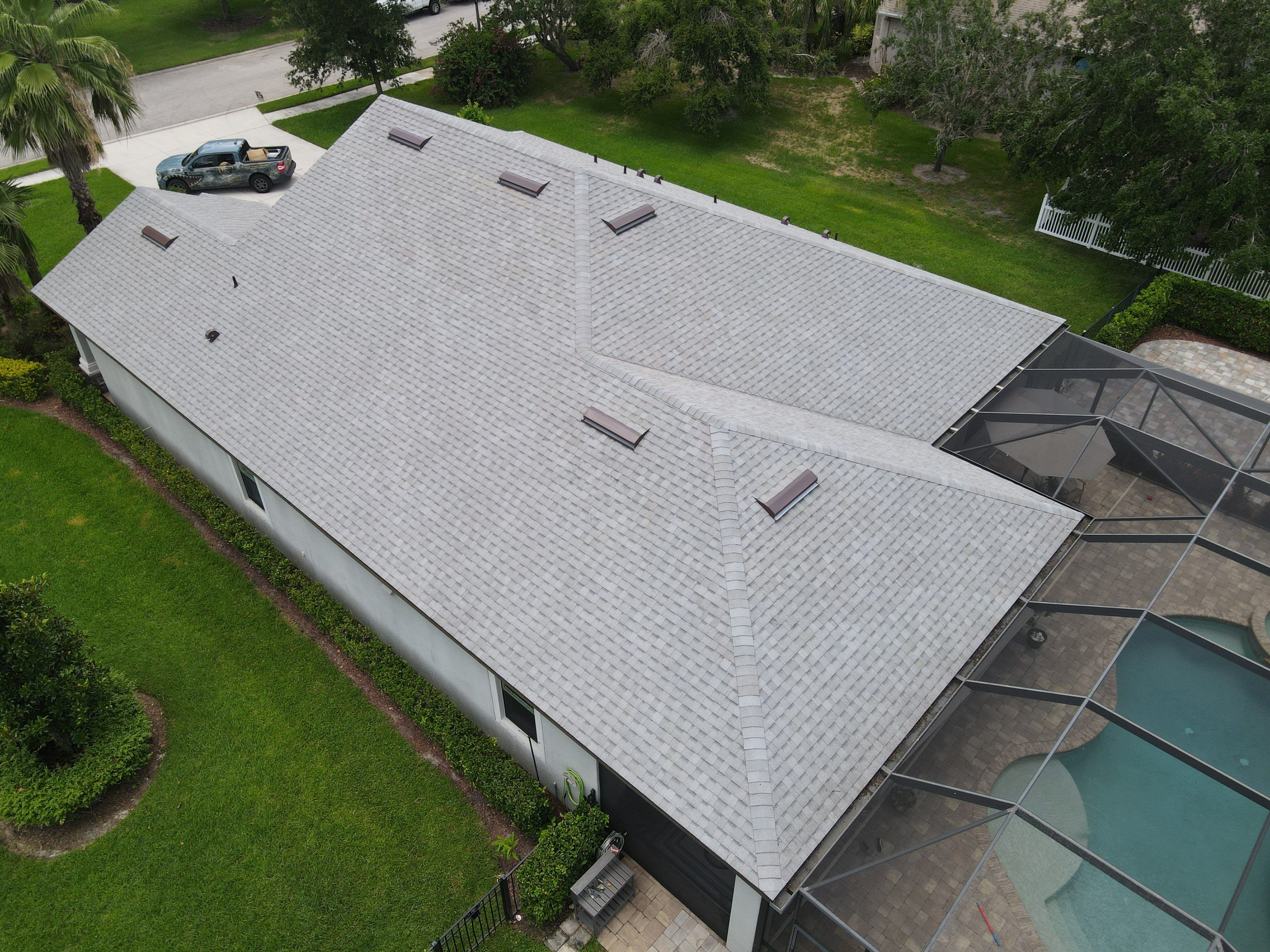 Roof Replacement in Parrish, FL. by Steadfast Roofing 
