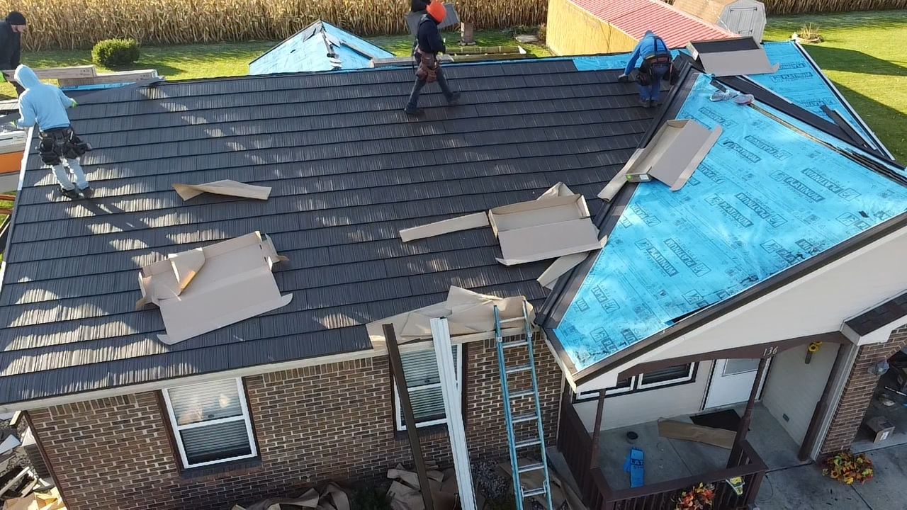 Bluffton IN Metal Roof Replacement – Residential Metal Shake Installation by 4Ever Metal Roofing