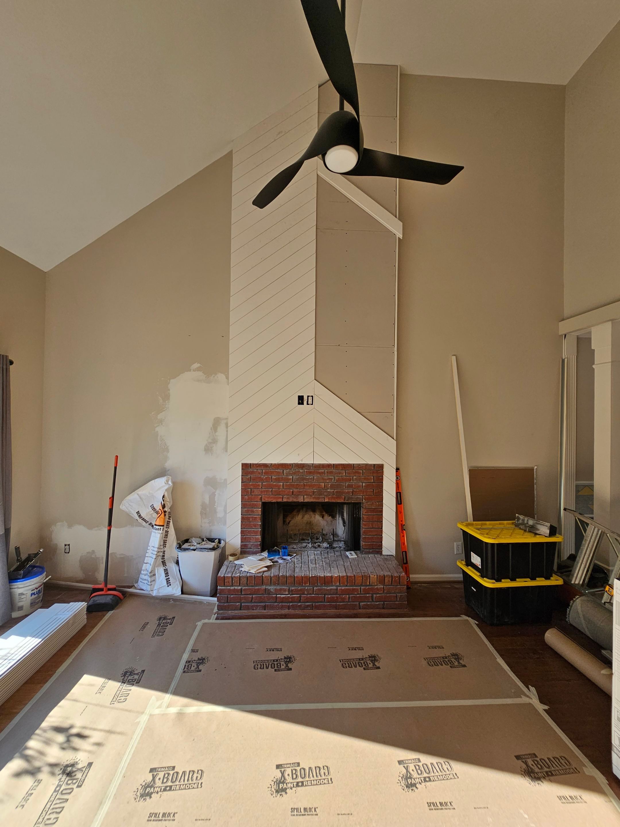 Ridgeway Parc - Chimney Buildout by Pillar and Pine