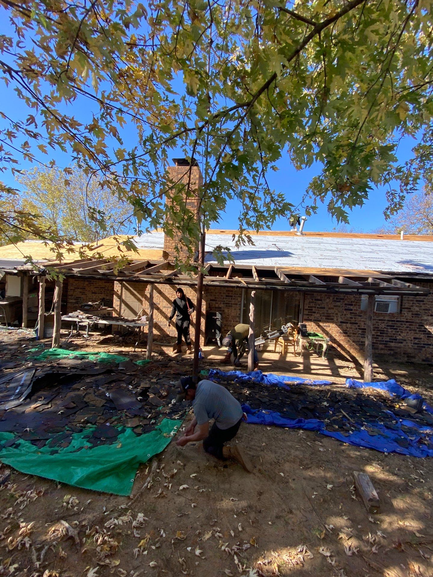 Comprehensive Roof Replacement and Decking Repair near Elmore City by BANA Roofing and Solar Supply