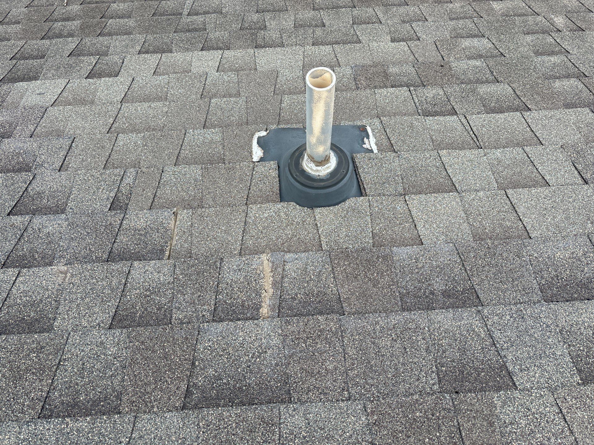 Hail Damage using Owen's Corning Duration (Lifetime) Shingles by Roof Repair Company