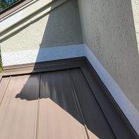 24ga 1" Nail-Strip Buckskin by Total Roofing System The Metal Roof Experts