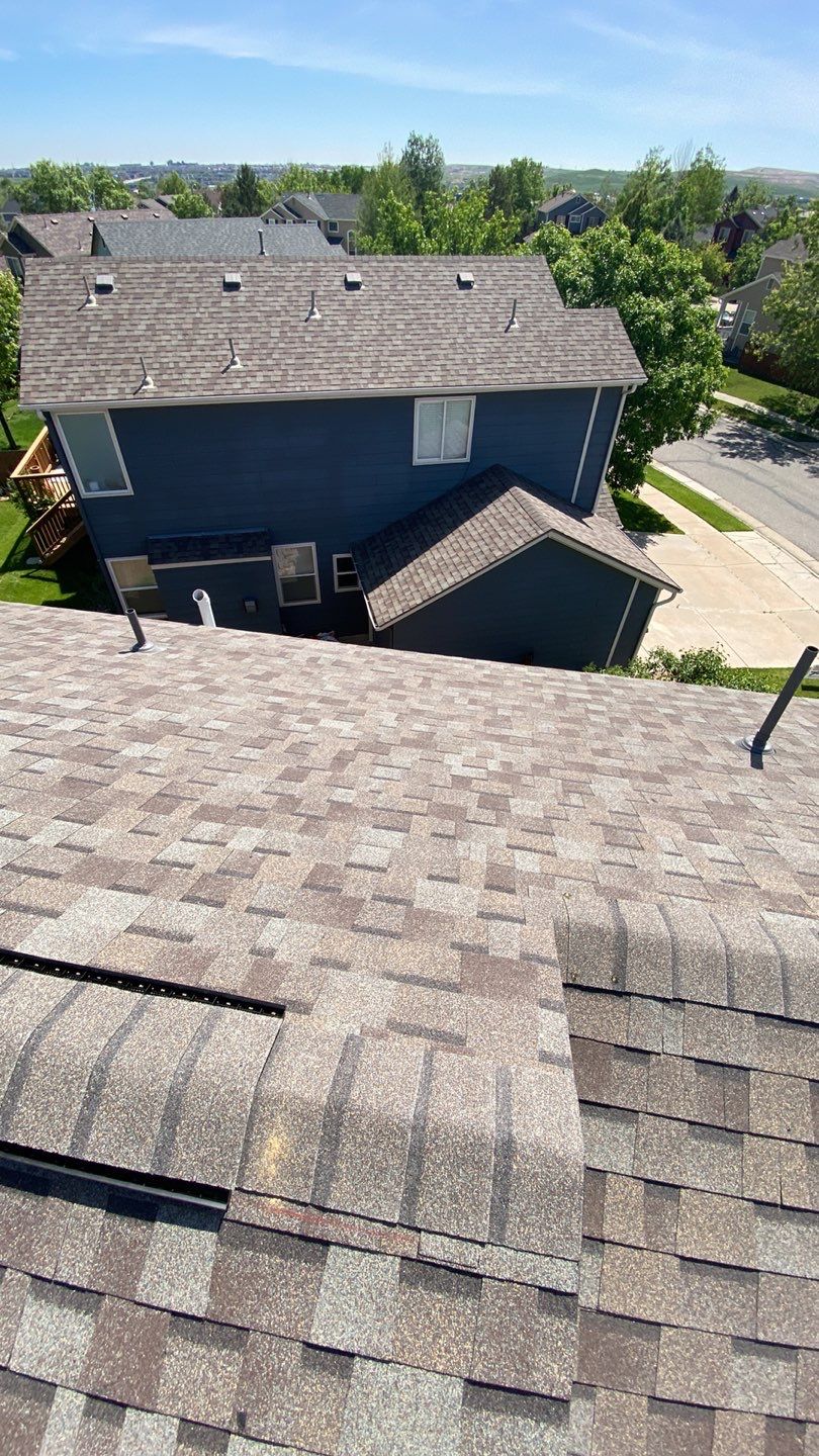 Project in Erie, Co.  by Black Belt Roofing 