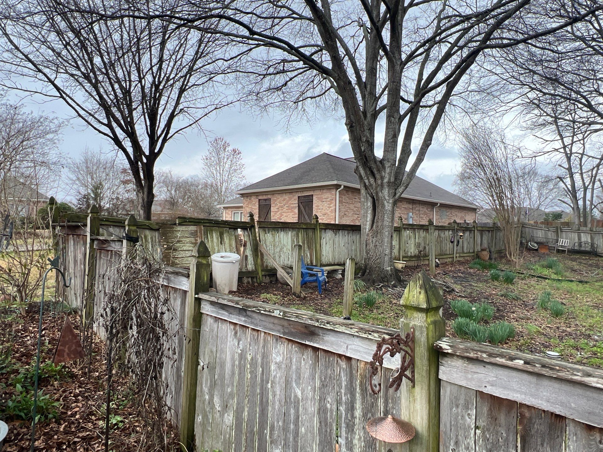 8' Cedar Good Neighbor 6x6 w/Decorative Opening by Roberson Construction LLC