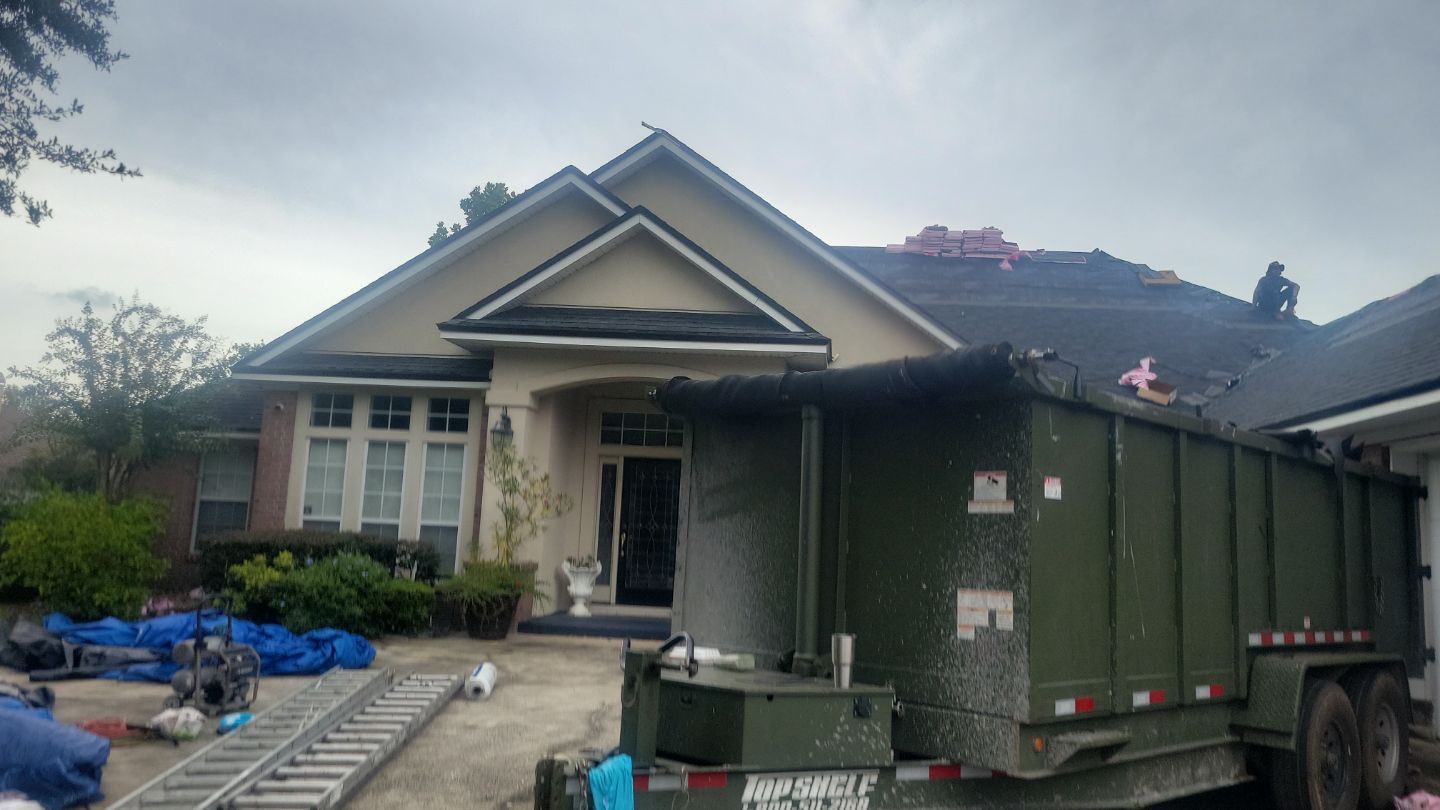 Residential Roofing Installation using Owens Corning TruDefinition Duration Shingles by Galaxy Builders, Inc.