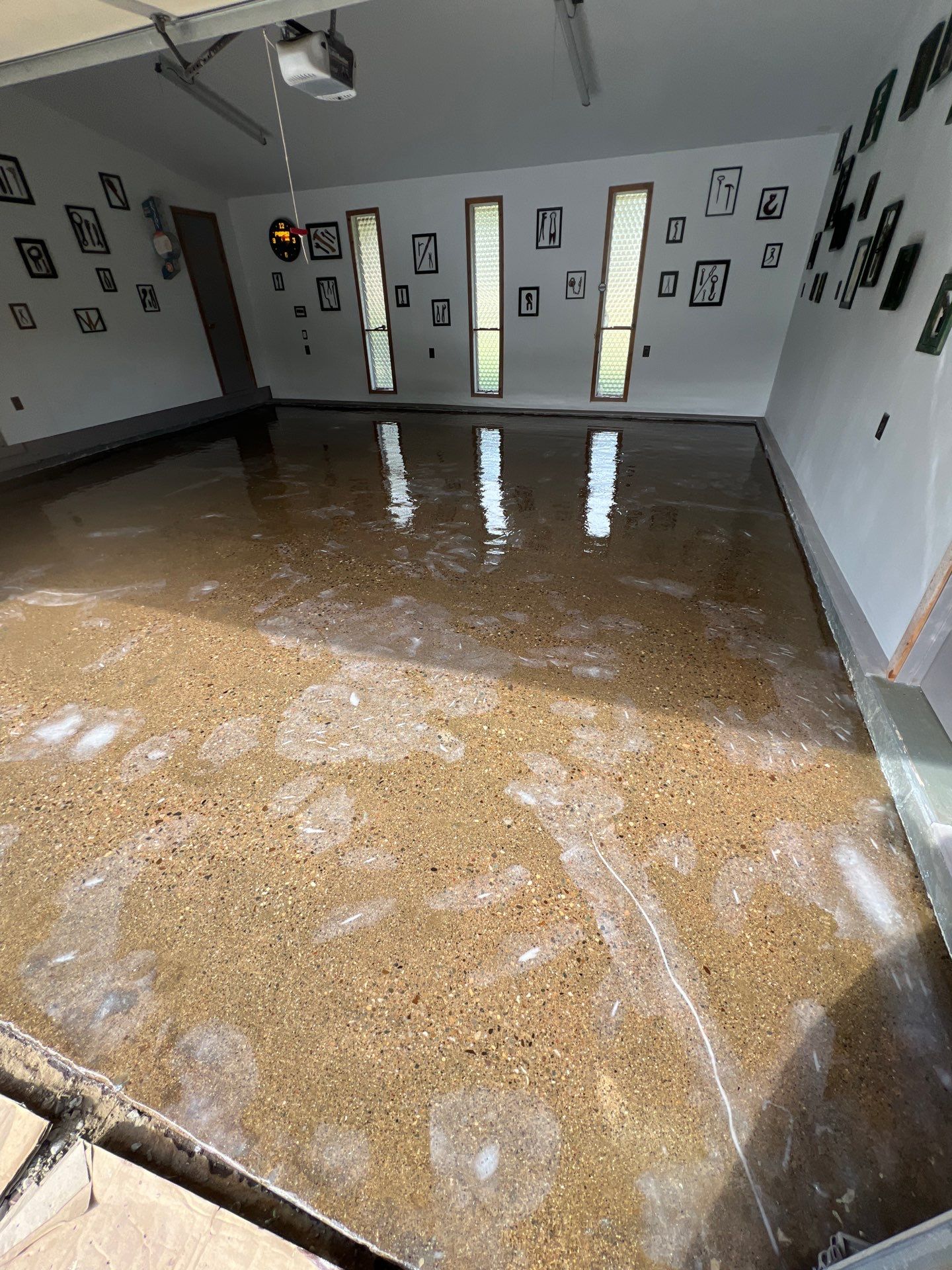 Garage by Freedom Concrete Coatings. 