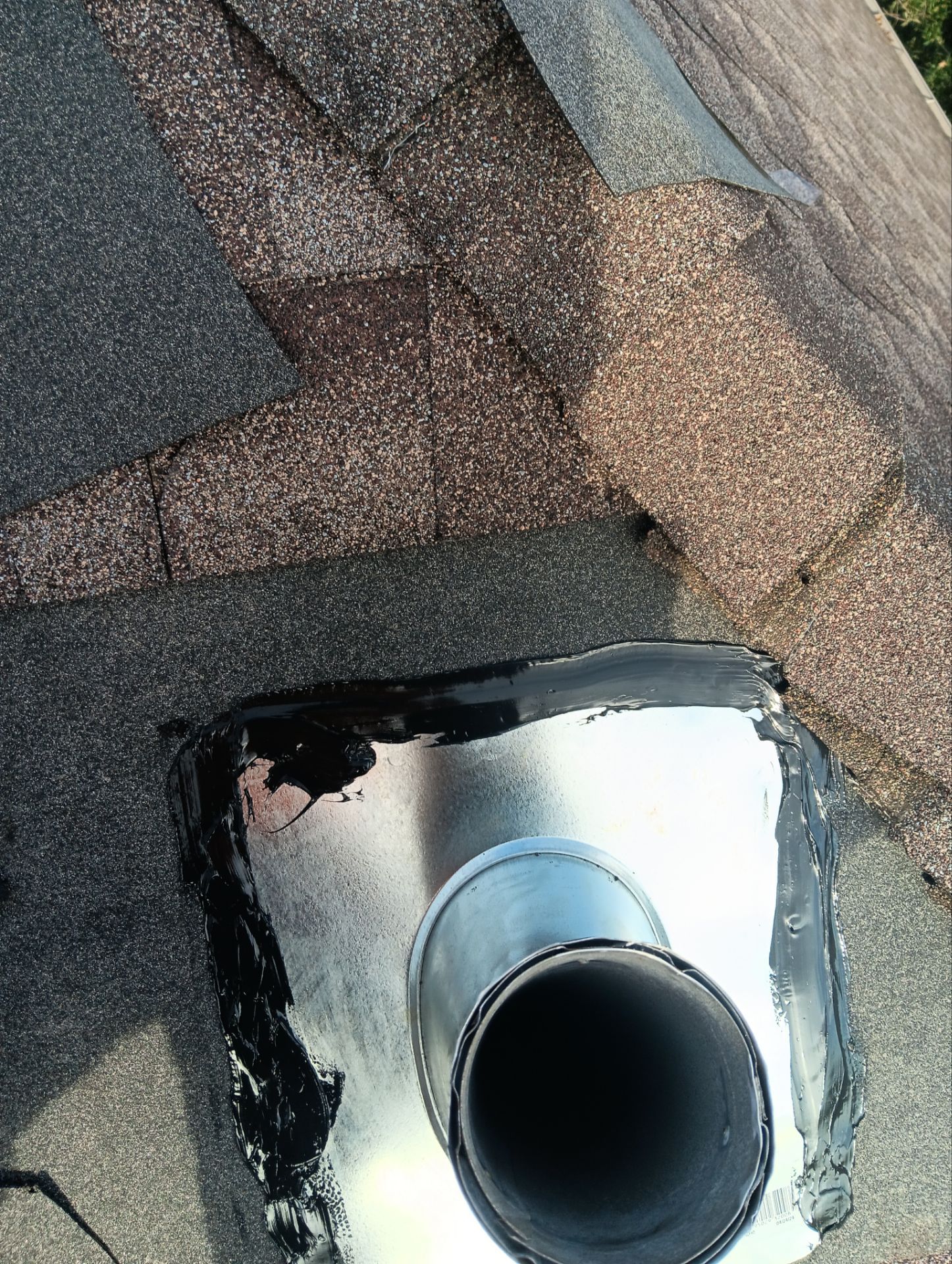 Hail Damage using Owen's Corning Duration (Lifetime) Shingles by Roof Repair Company