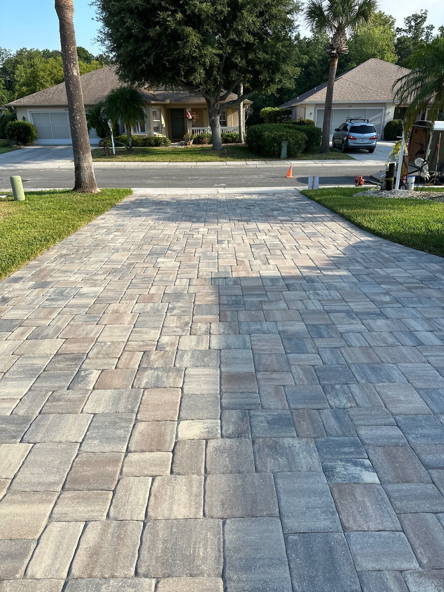 Paver Cleaning and Sealing in Sun City Center by Supreme Paver Experts