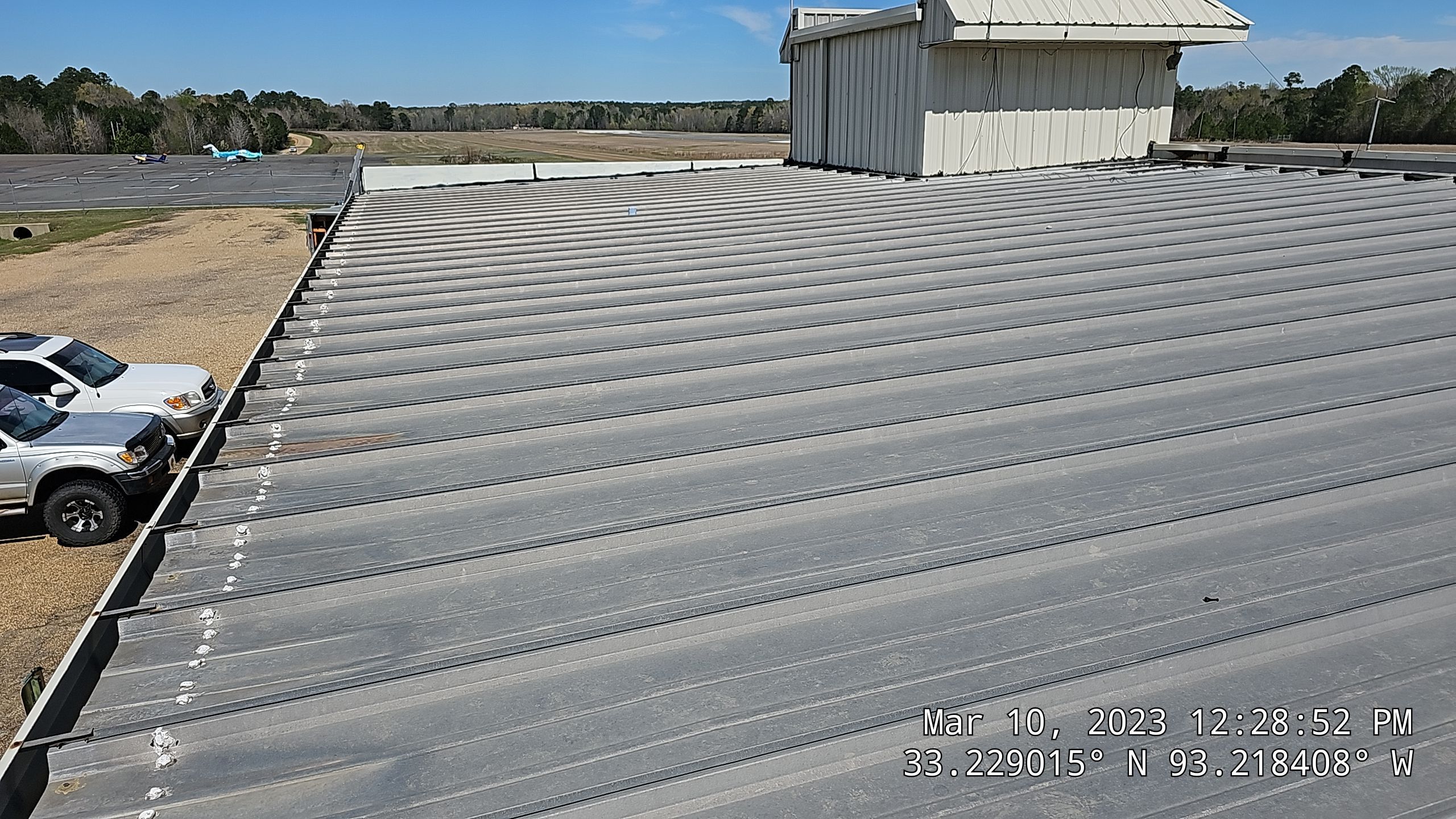 Magnolia Airport Terminal by Hostetler Roofing