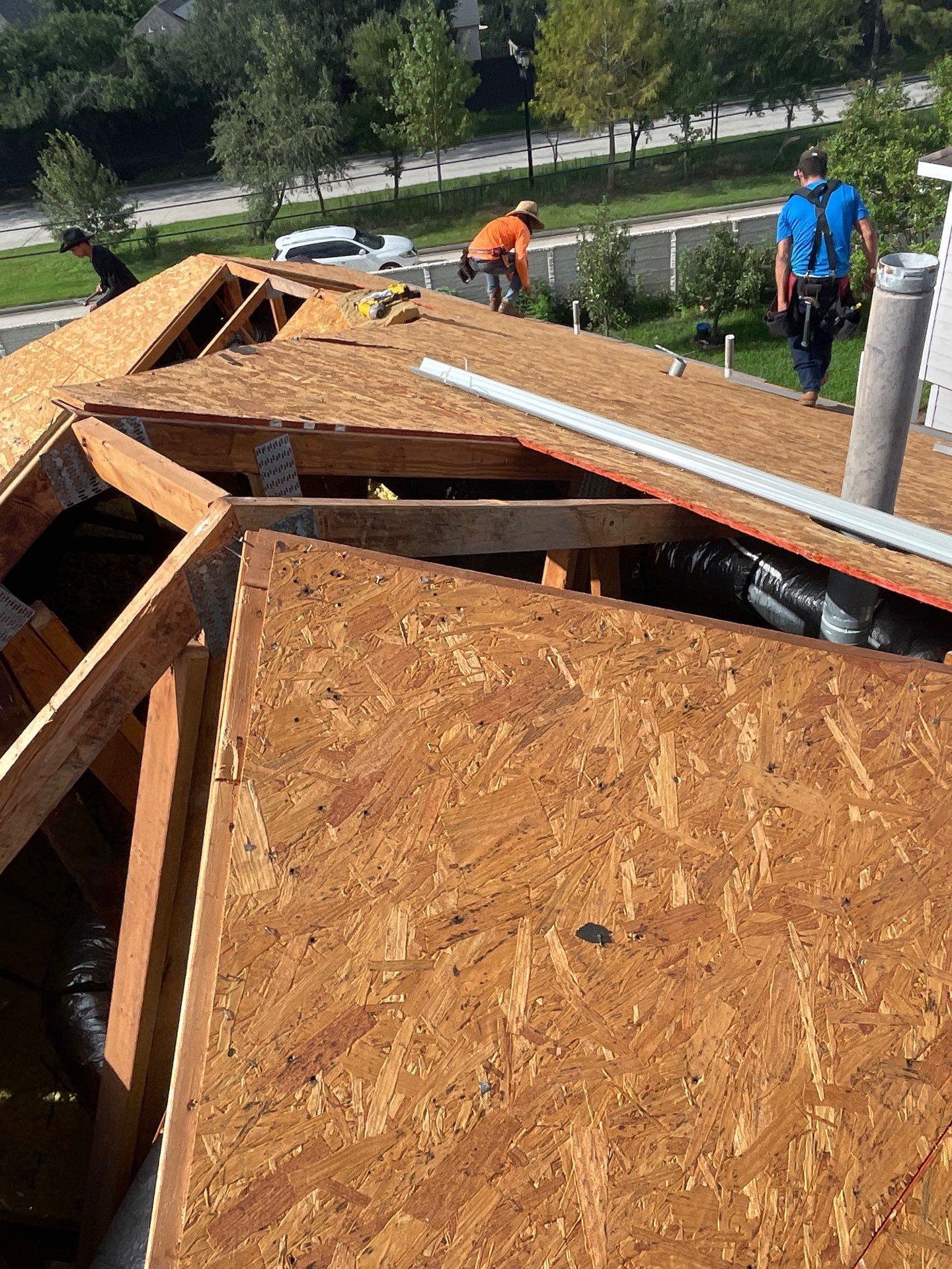 Residential Roofing Repair using Owen's Corning Duration (Lifetime) Shingles by Roof Repair Company