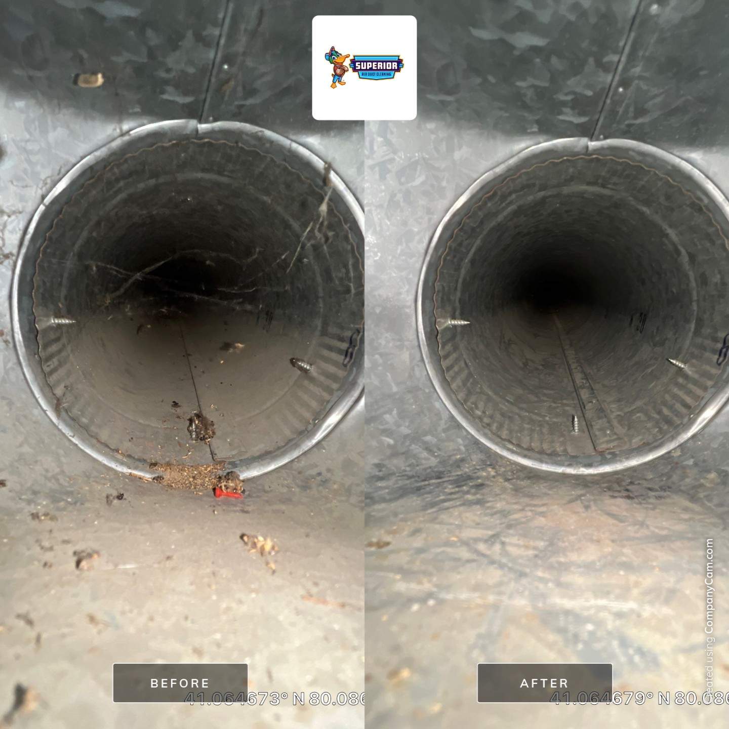 Air Duct Cleaning With a Vacuum Truck in Slippery Rock, PA by Superior Air Duct Cleaning