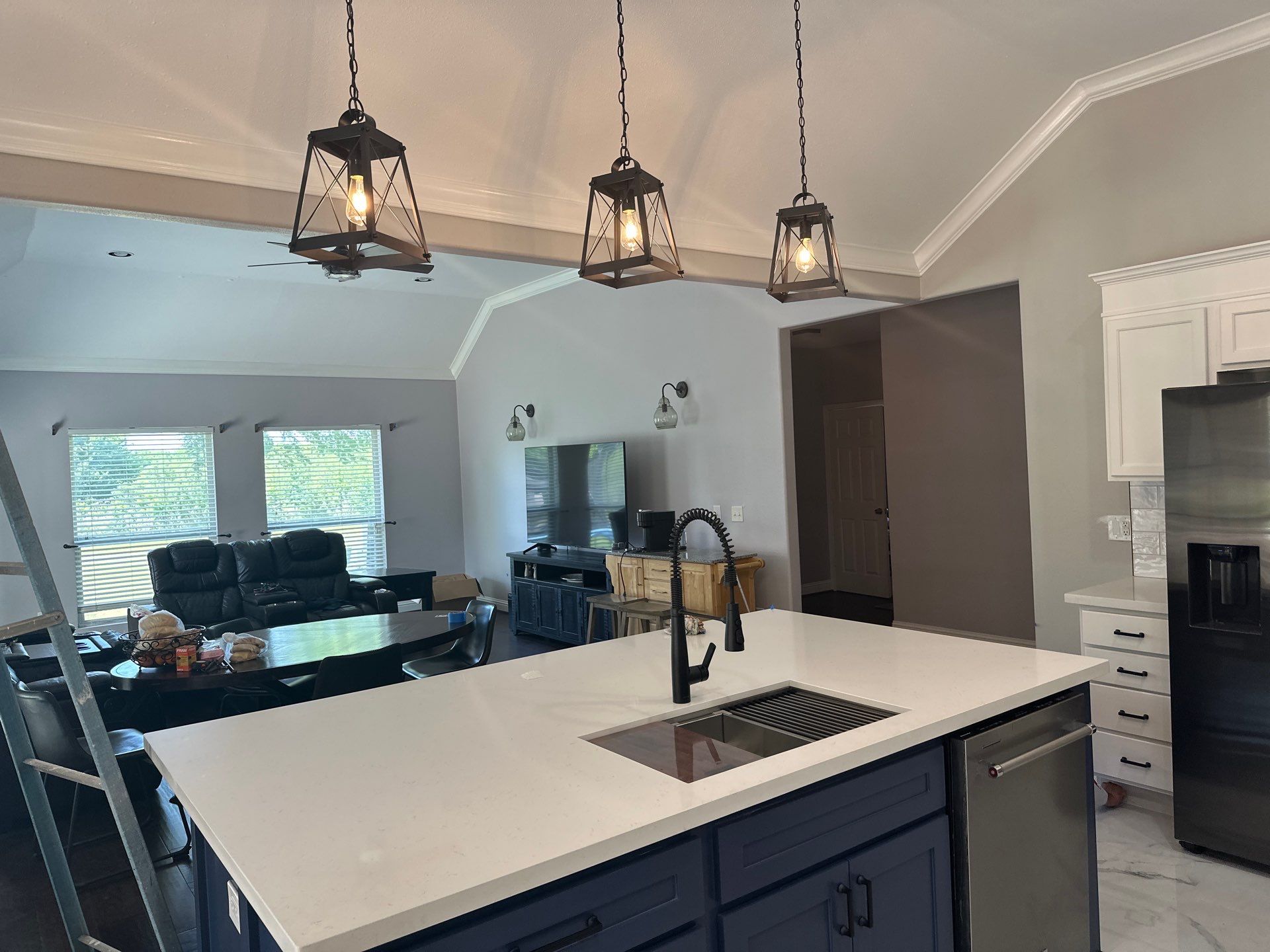 Kitchen Remodel and Water Damage Restoration Project by L&T General Contractors and Restoration INC