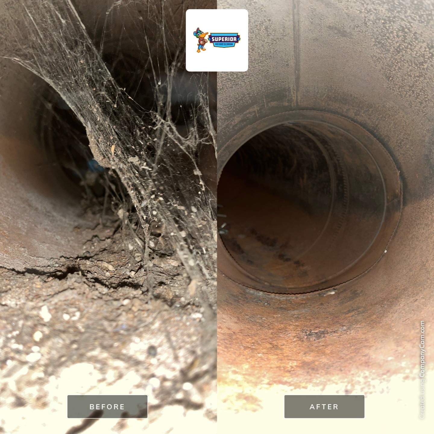 Air Duct Cleaning With a Vacuum Truck in Youngstown, OH by Superior Air Duct Cleaning