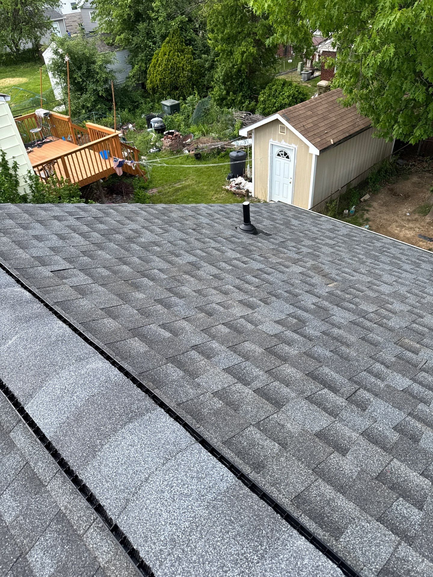 Residential Roofing Installation using GAF HDZ SHINGLES by La Bendicion Contruction Llc